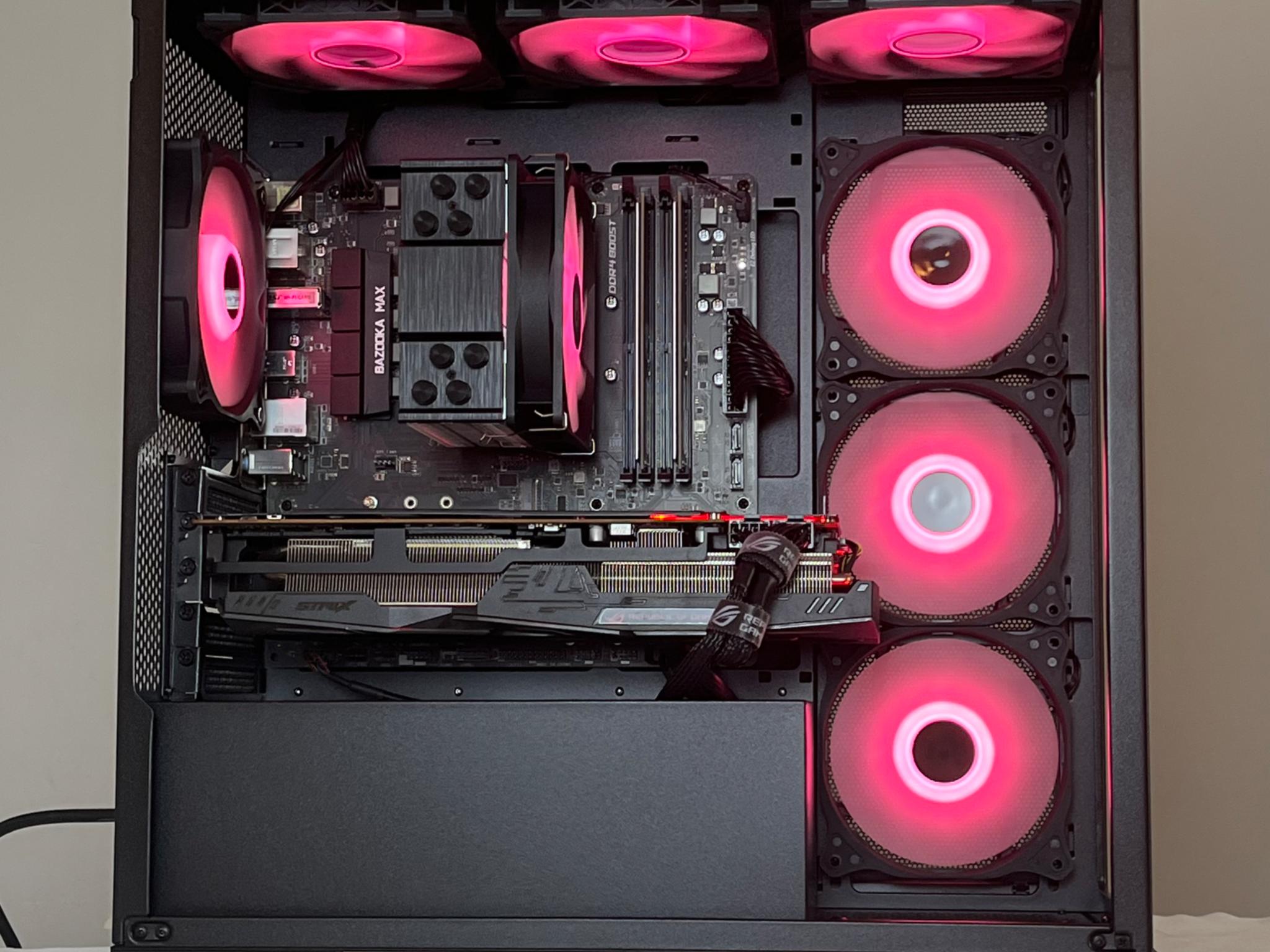 🔴RED🔴/⚫️BLACK⚫️ CLEAN PURE PERFORMANCE💸 GAMING PC!