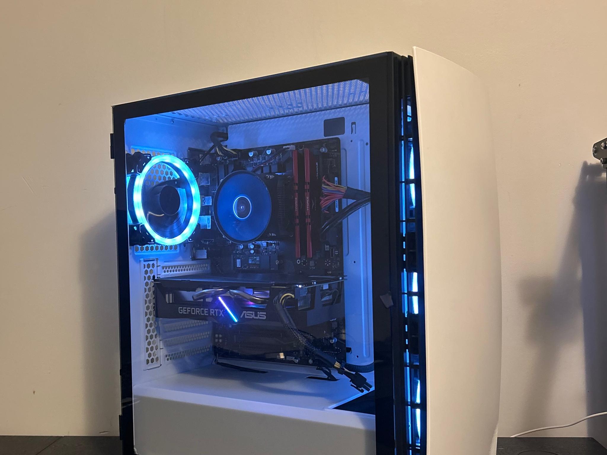 GeForce RTX 2060 Custom Gaming PC - Core i5-11400F, 16GB RAM, 512GB NVMe SSD