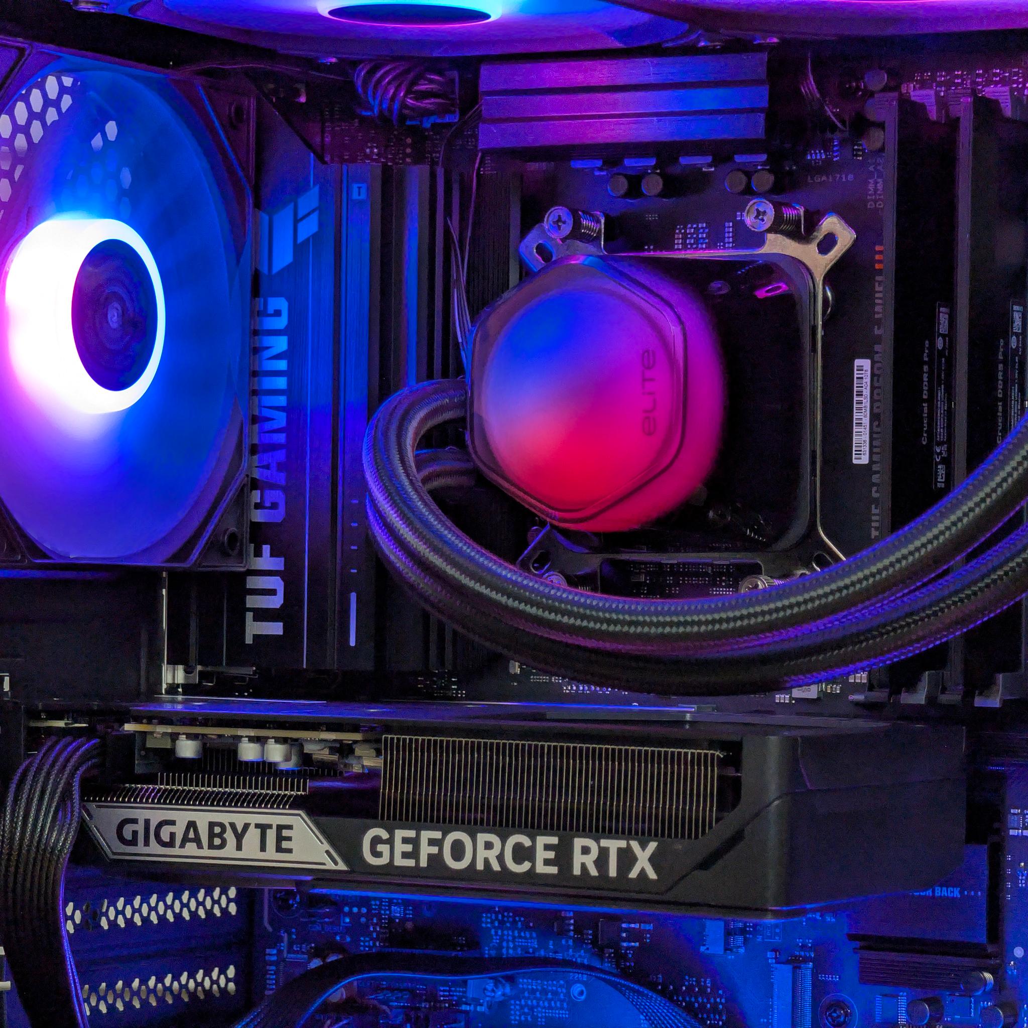 🌈🖤Ryzen 5 9600x | RTX 5060 Ti | 32GB DDR5 | Gaming PC🖤🌈