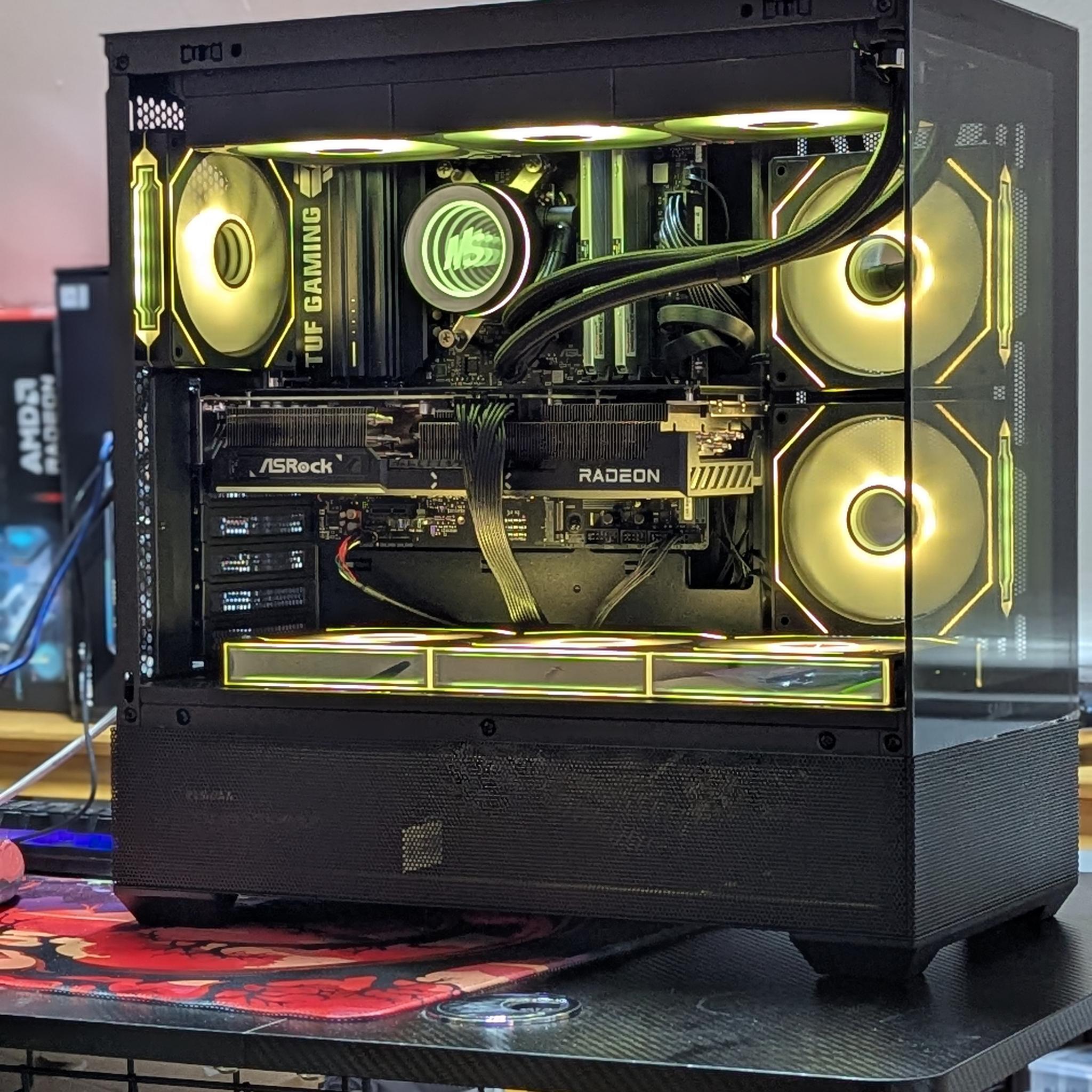 AMD Ryzen 7 9800X3D|AMD Radeon RX 9070 XT|32 GB DDR5 6000|2.5 TB NVME SSD M.2|Windows 11 PRO Active