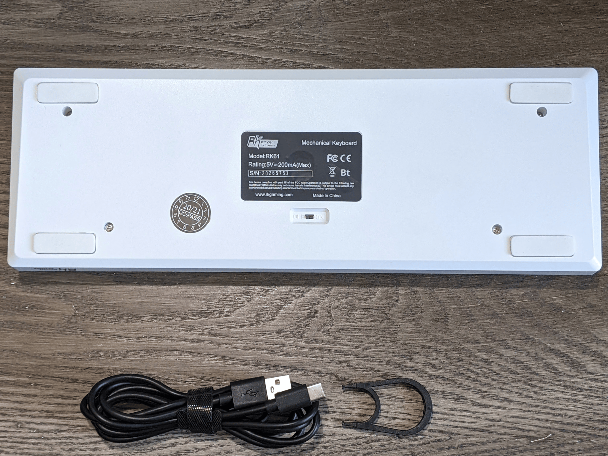 Royal Kludge RK61 Wireless RGB Mechanical Keyboard