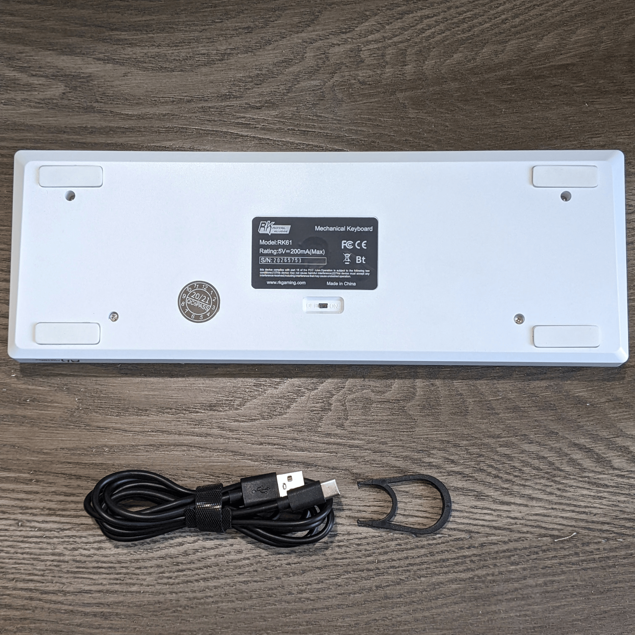 Royal Kludge RK61 Wireless RGB Mechanical Keyboard