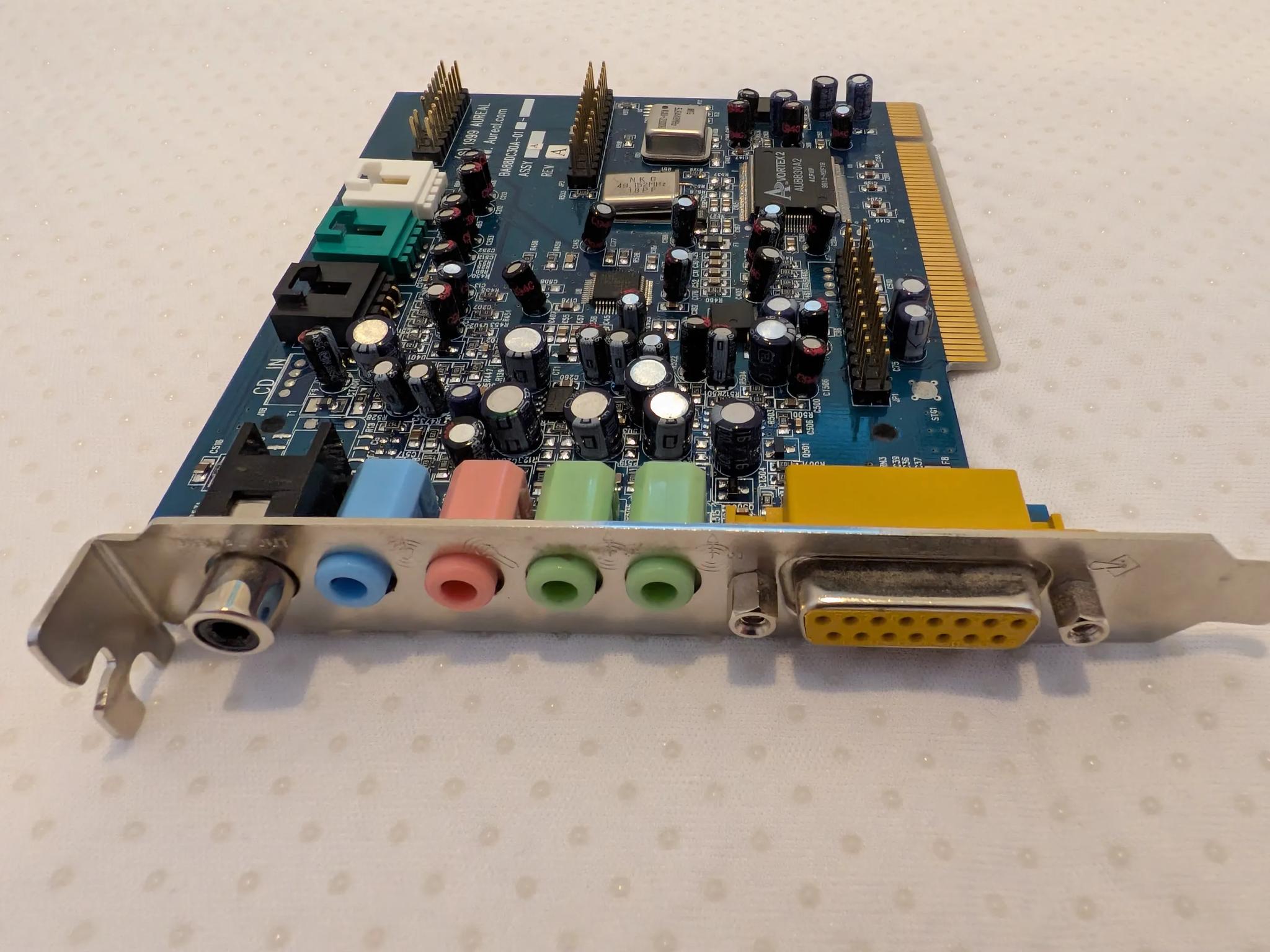 Aureal Vortex 2 2500 PCI sound card