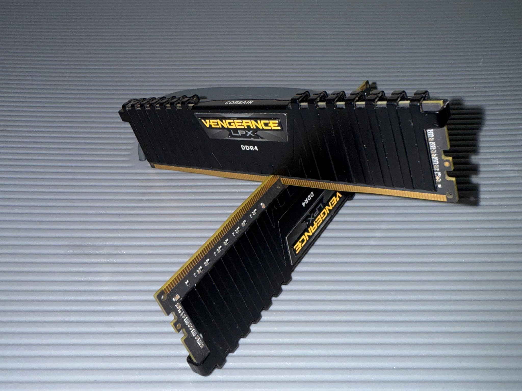 Two sticks of 8gb Corsair DDR4 Ram *READ DESCRIPTION*