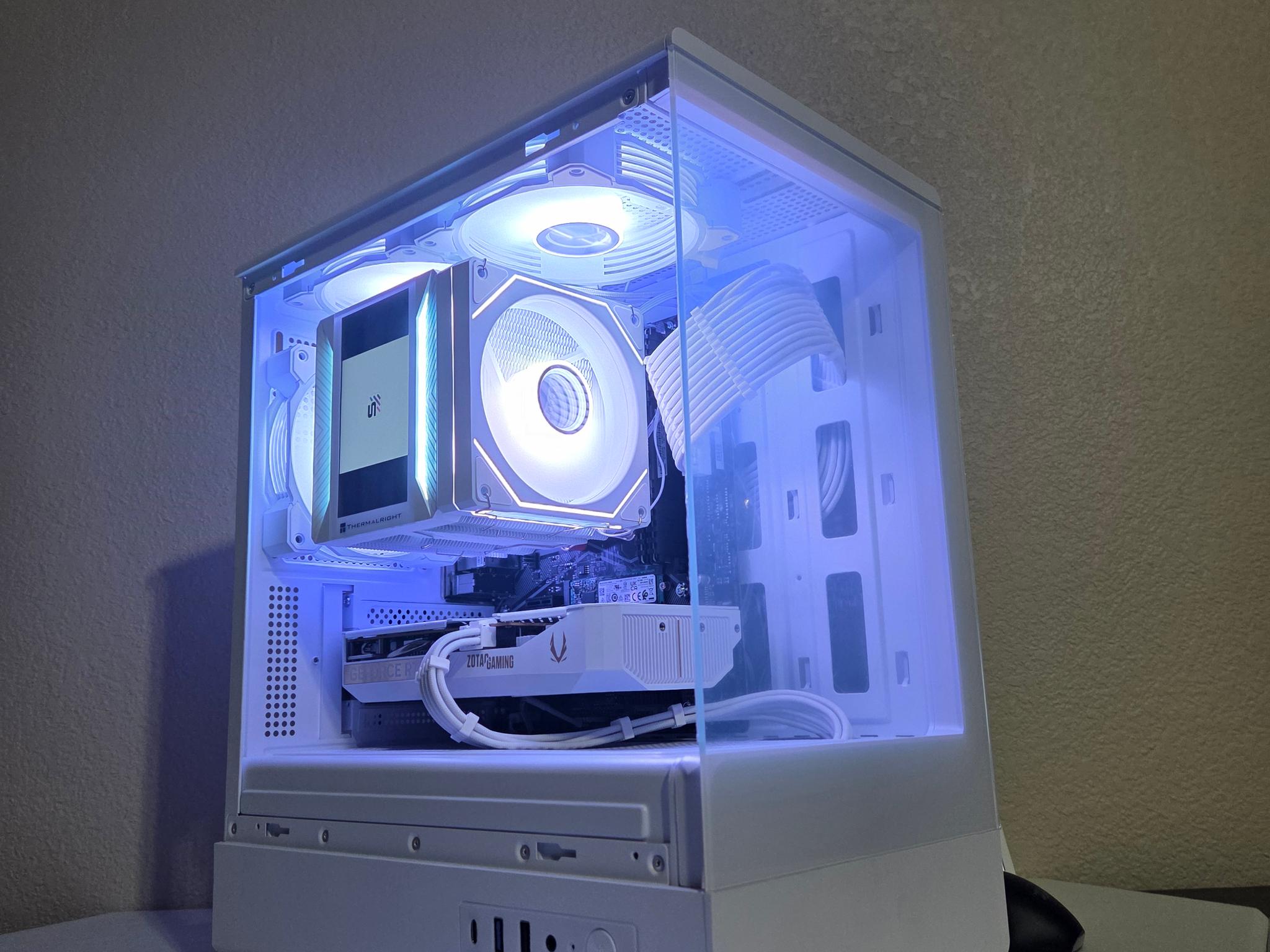 Orion Frost | White RTX 5060 Gaming PC ❄️🔥🤍⛄