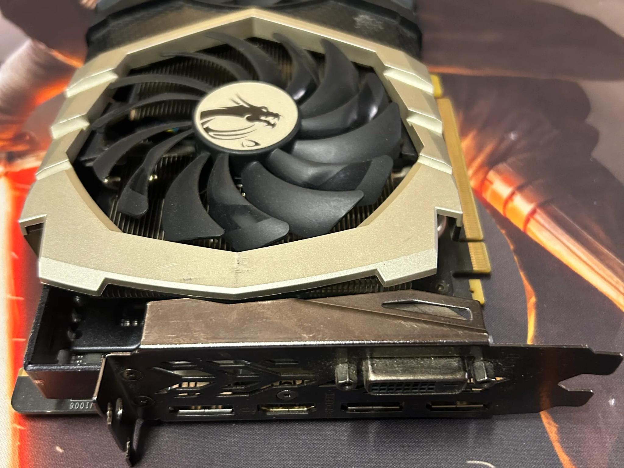 MSI Nvidia GTX 1070 Ti 8GB GDDR5 + (❄️ ✅ New Sealed Performance Thermal Paste Syringe)