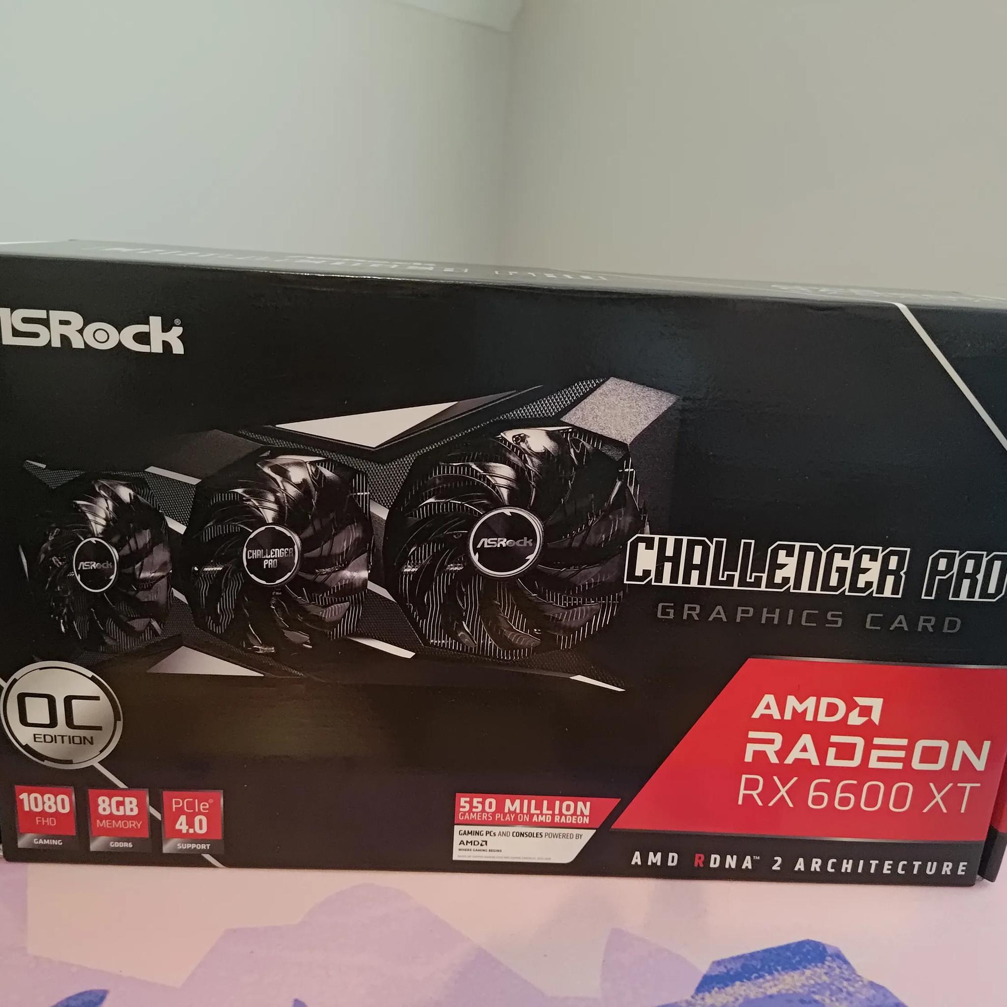 ASRock RX 6600XT Graphics Card