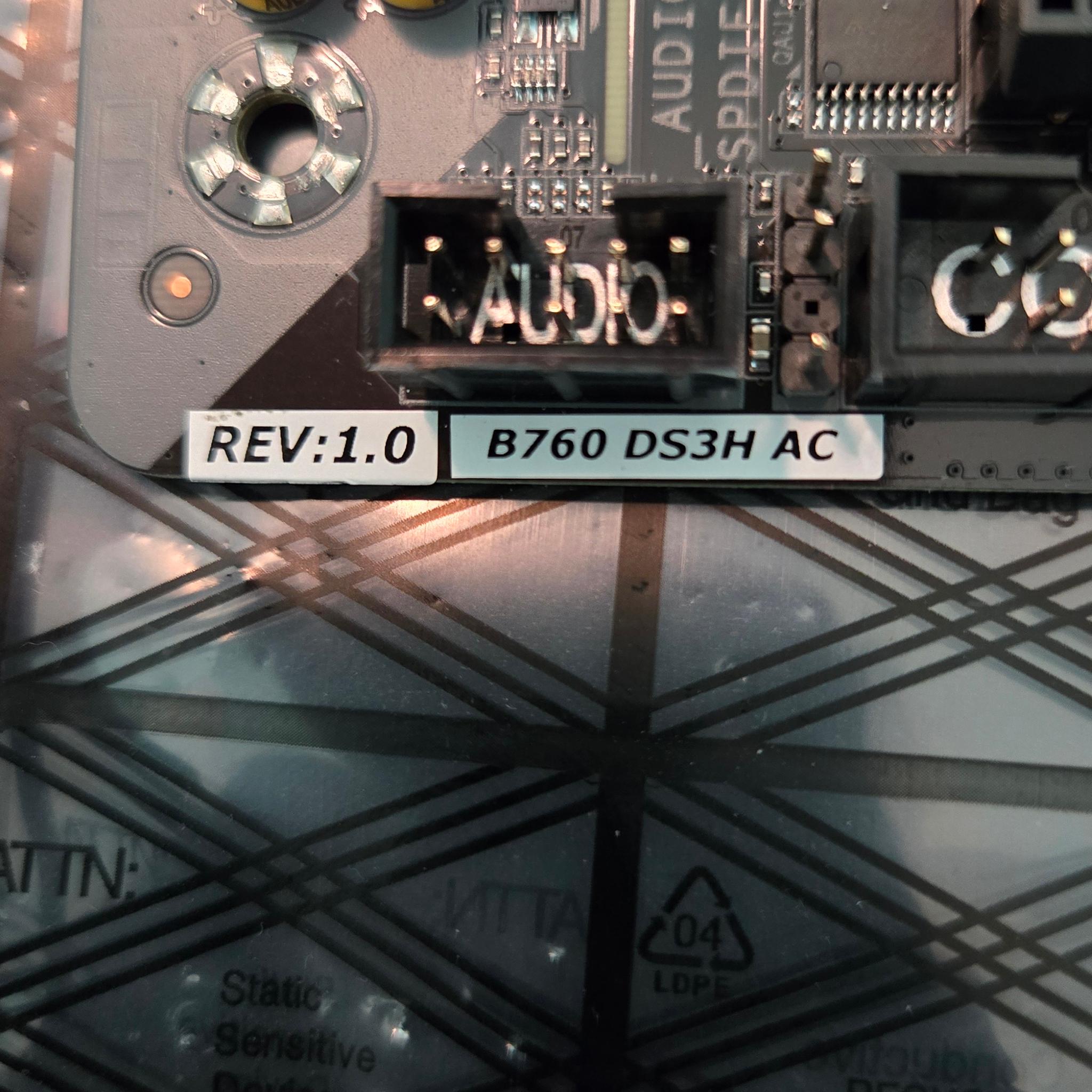 GIGABYTE B760 DS3H AC WIFI DDR5