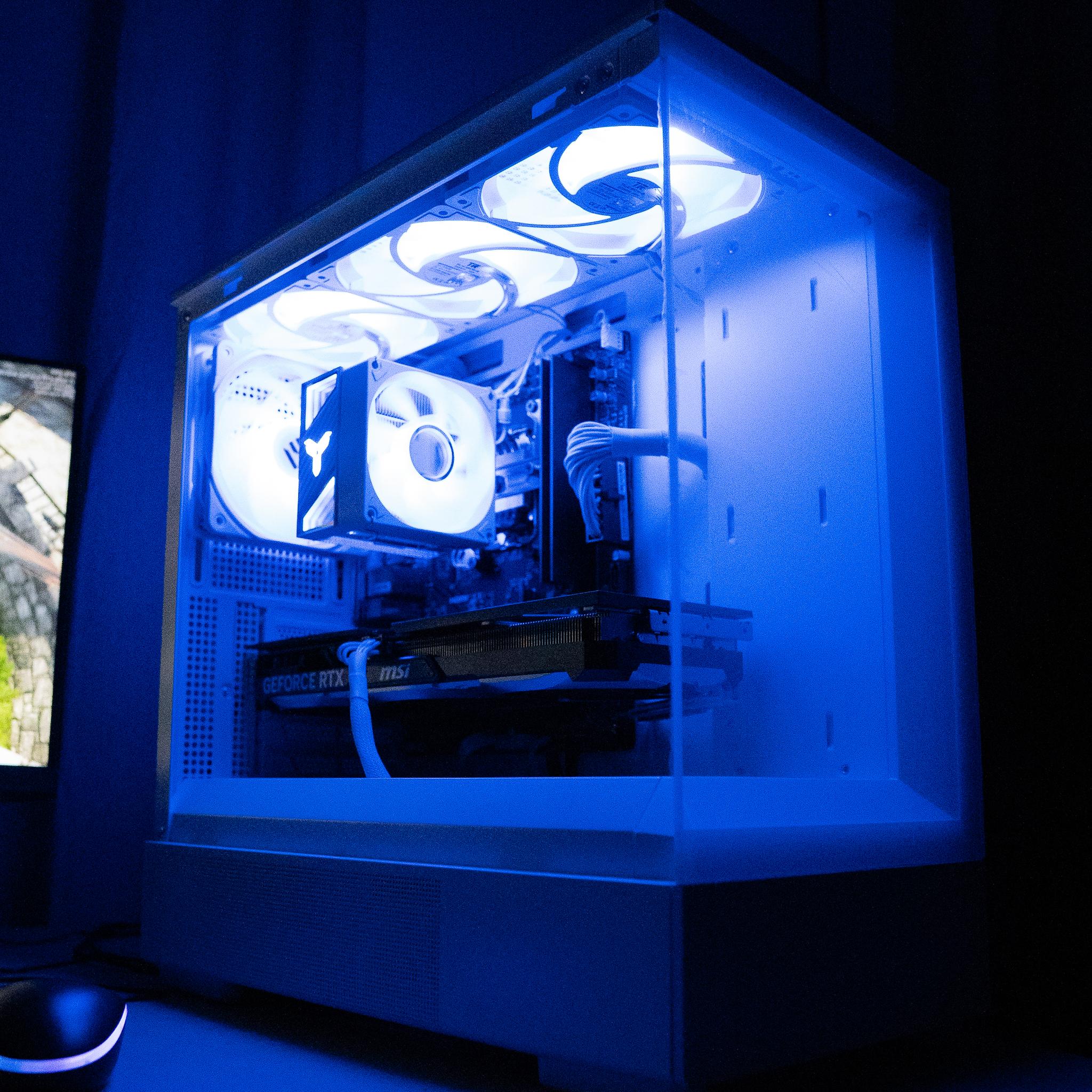 🌨🌨 | MSI RTX 4060Ti | RYZEN 5 7500F | 32GB DDR5 RAM | 1TB | Arctic Snow