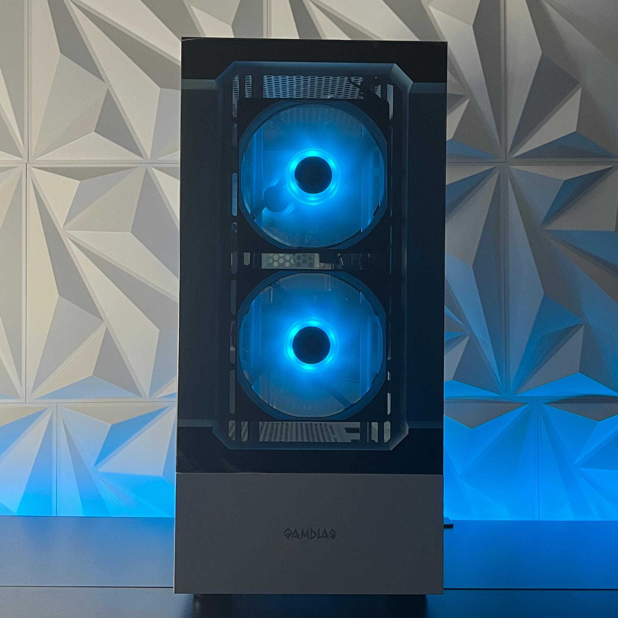 RX 580 8GB OC+, Ryzen 5 2400G, 16GB RAM | White RGB Gaming Computer/PC