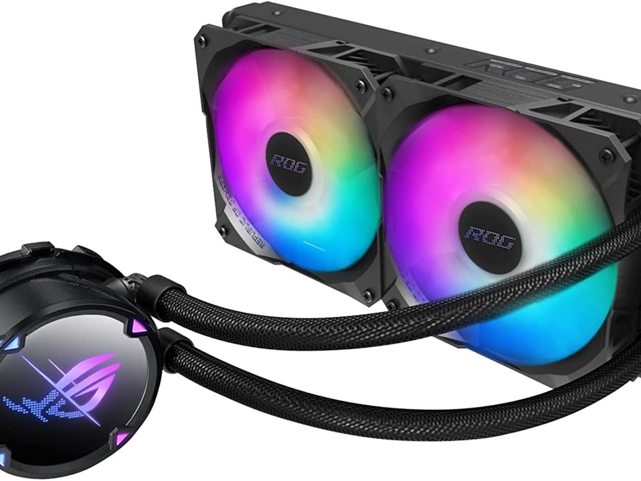 ASUS ROG Strix LC II 240 ARGB All-in-one AIO Liquid CPU Cooler 240mm Radiator