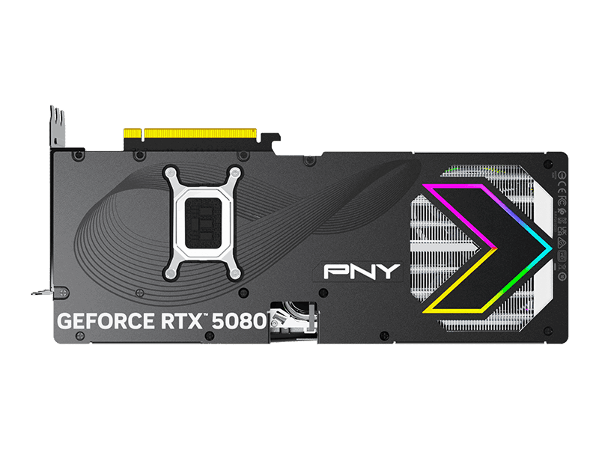 PNY GeForce RTX 5080 EPIC-X ARGB 16GB OC Triple Fan GPU New