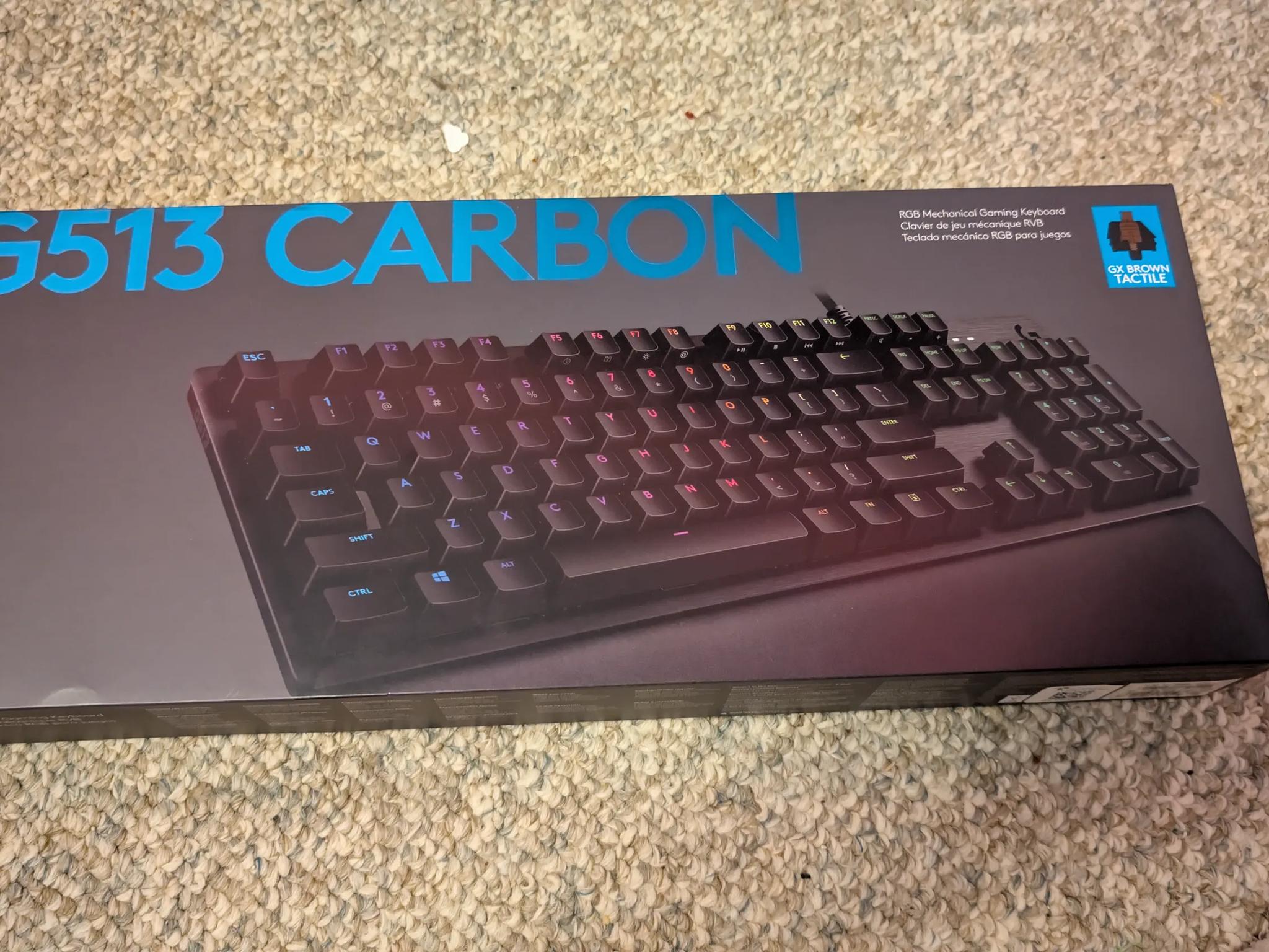 Logitech G513 Carbon (Brown Switches)