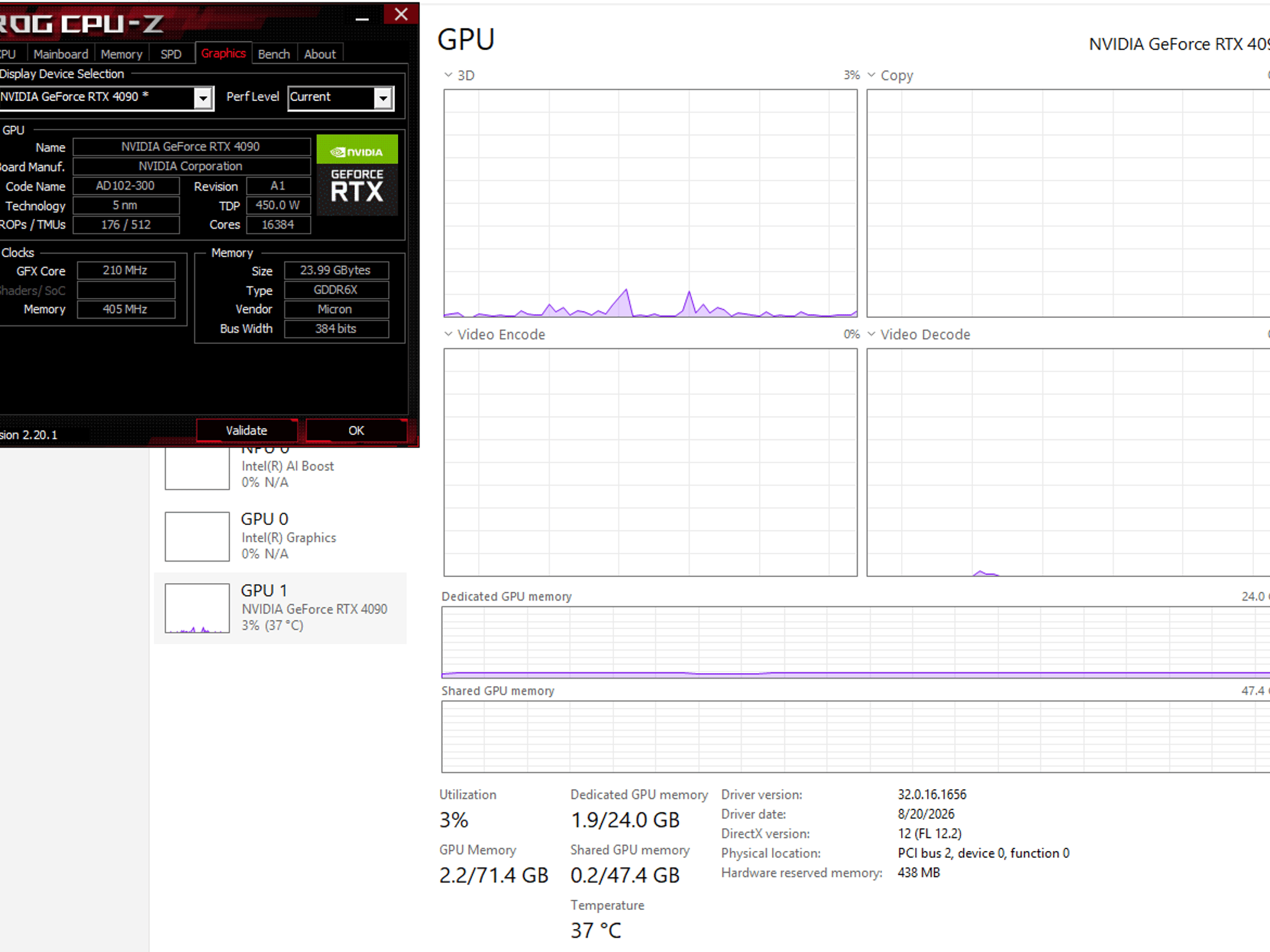 NVIDIA Founders Edition GeForce RTX™ 4090 24GB VRAM (GPU)