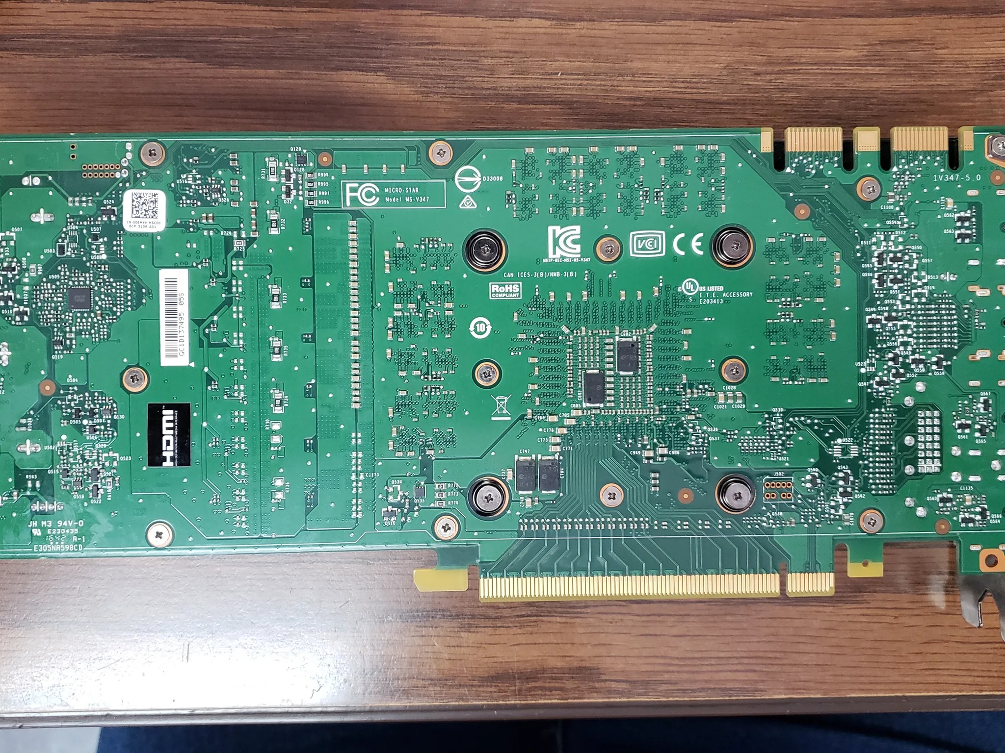 MSi GTX 1070 graphics card