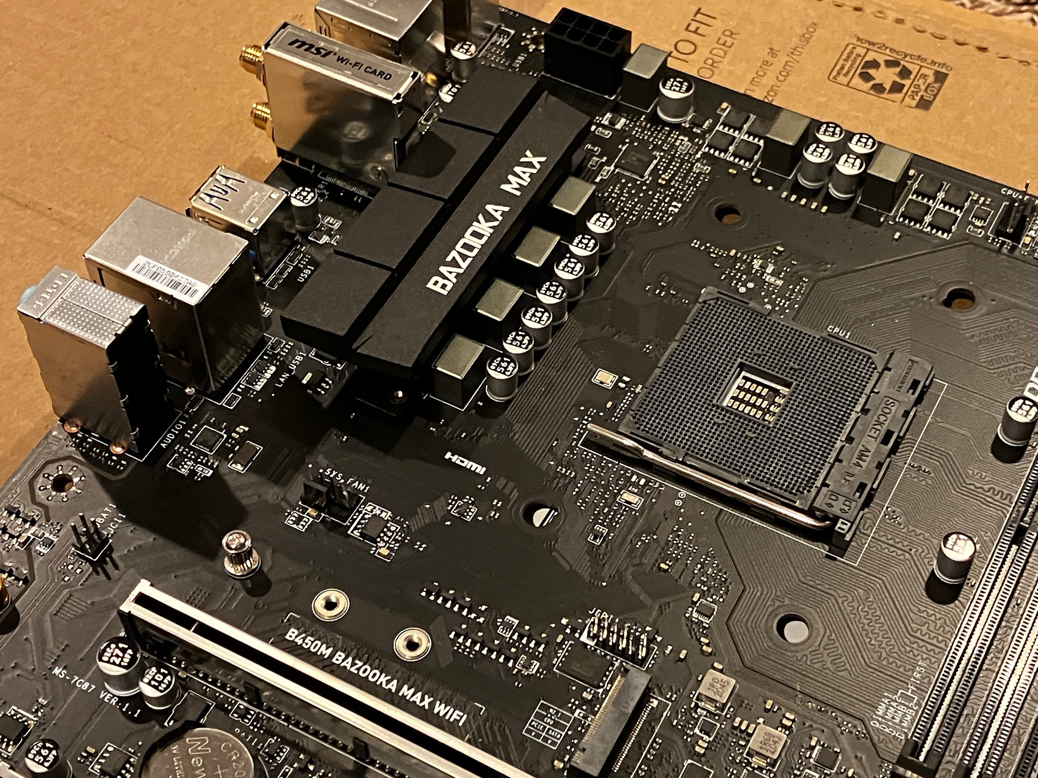 MSI B450M Bazooka Max WIFI