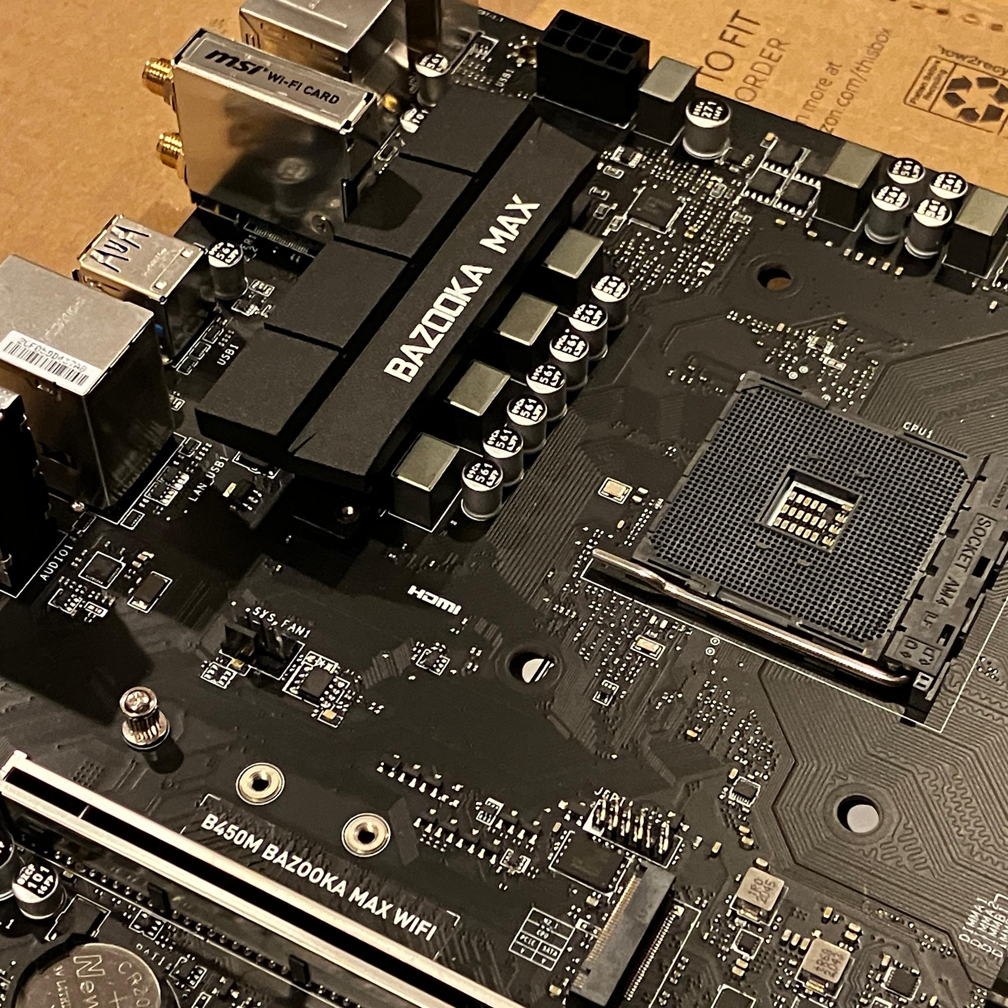 MSI B450M Bazooka Max WIFI