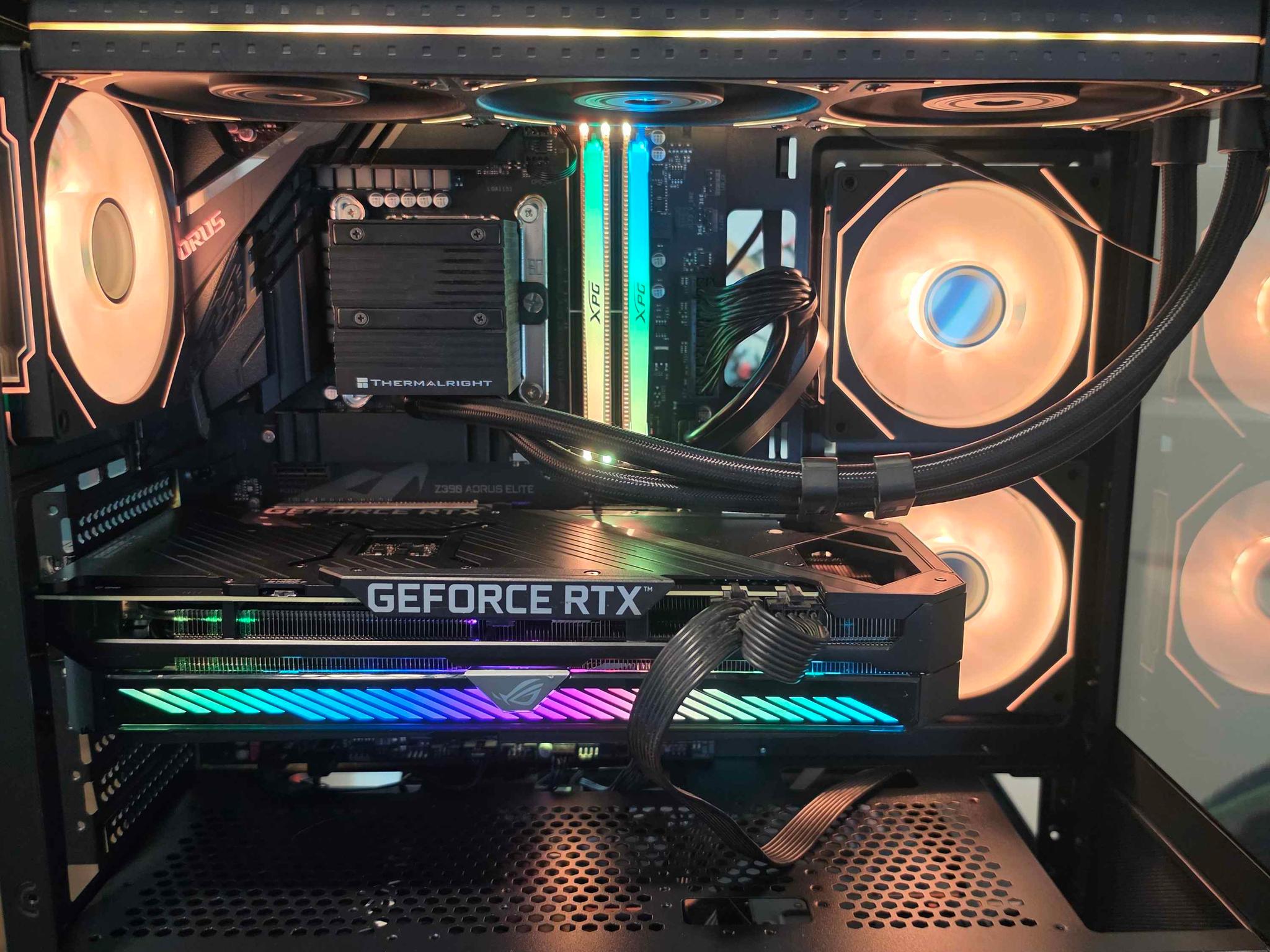GeForce RTX 3060 Ti Custom Gaming PC - Core i9-9900, 1TB NVMe SSD