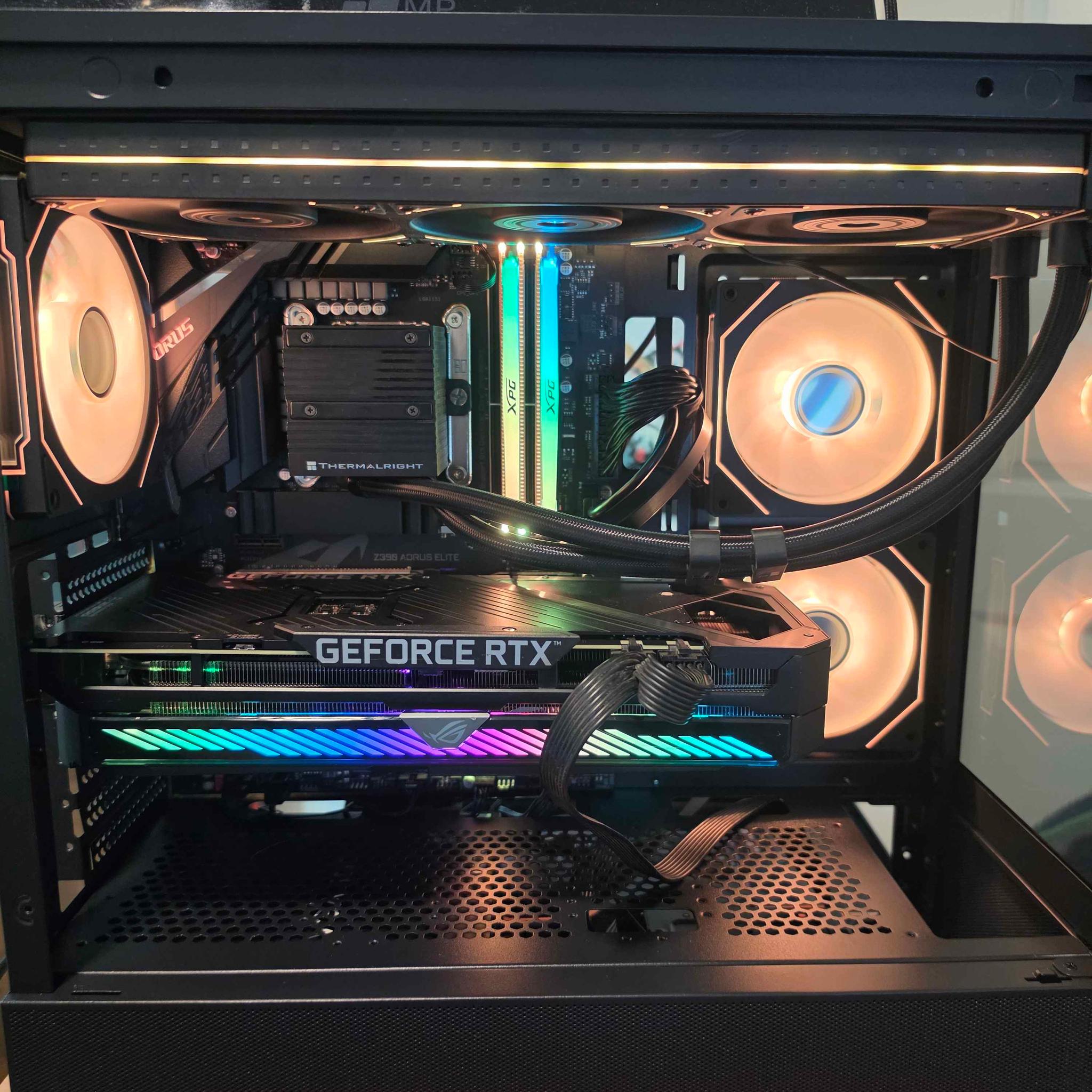 GeForce RTX 3060 Ti Custom Gaming PC - Core i9-9900, 1TB NVMe SSD