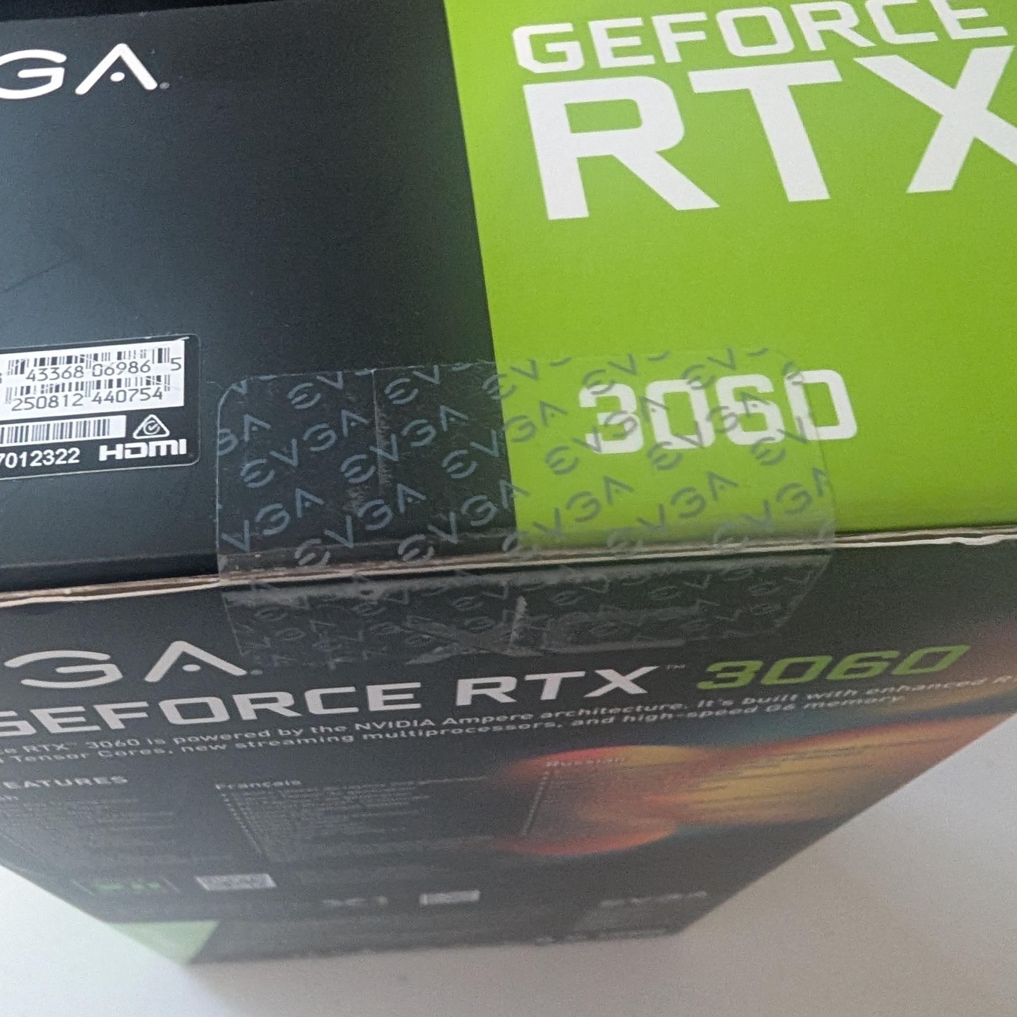 EVGA XC BLACK GAMING GeForce RTX 3060 12GB
