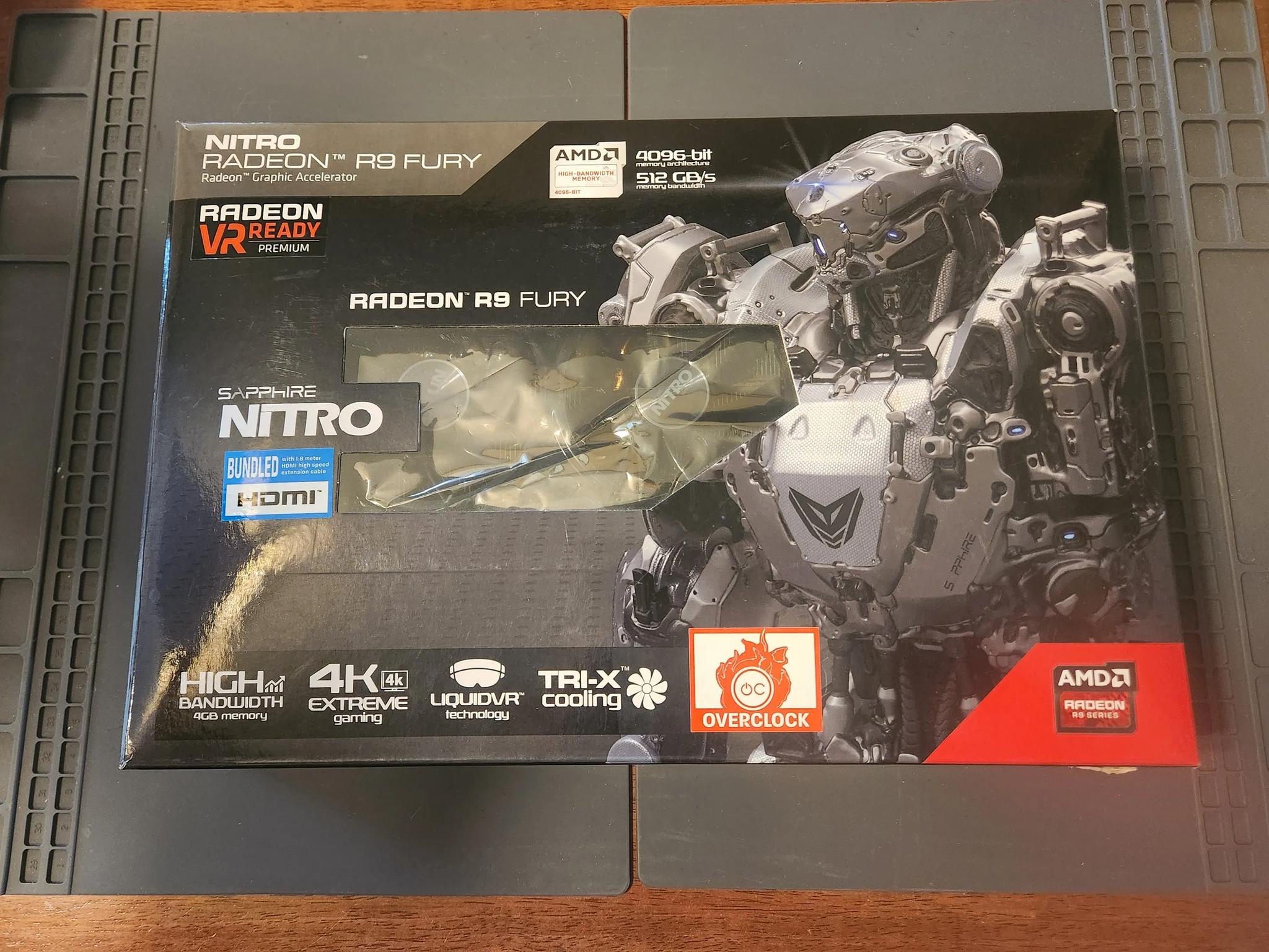 Sapphire Nitro AMD Radeon R9 Fury 4GB HBM Tri-X Graphics Card