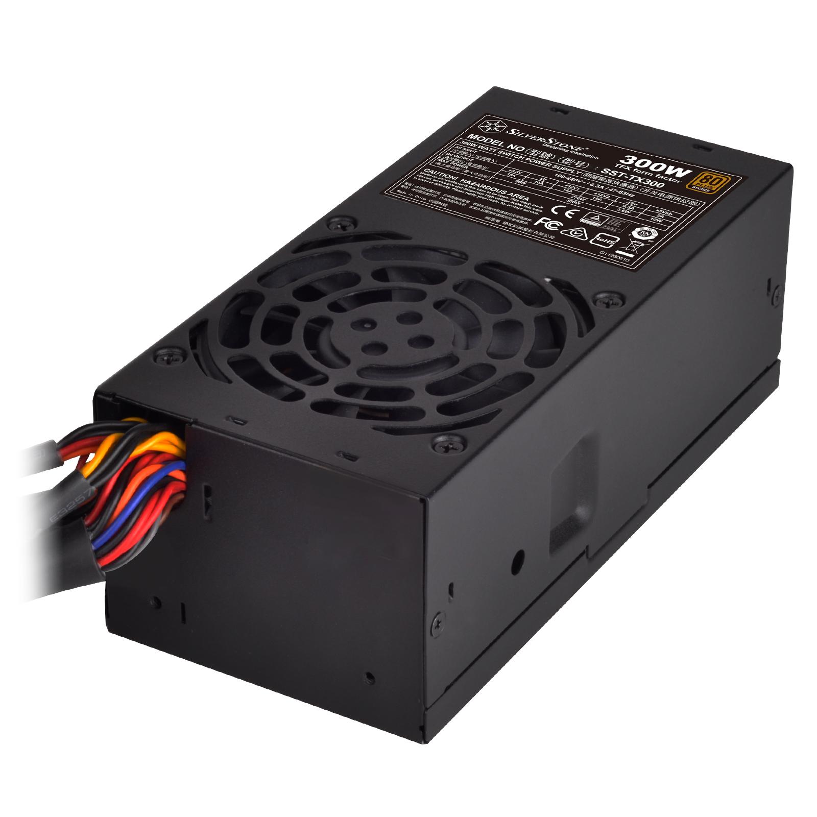 New Silverstone SST-TX300 300W TFX PSU 80 PLUS Bronze Power Supply