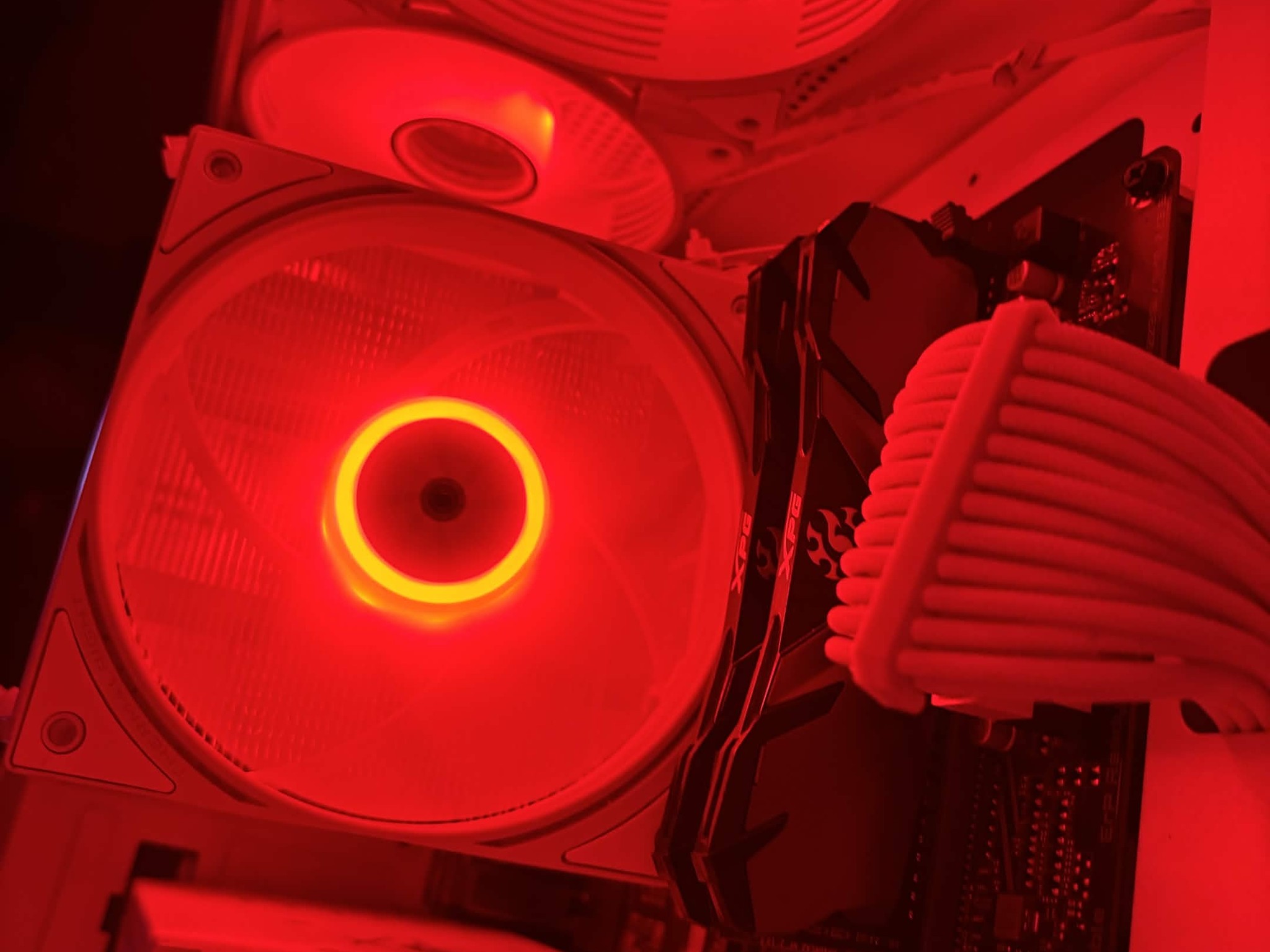 White Gaming PC Build