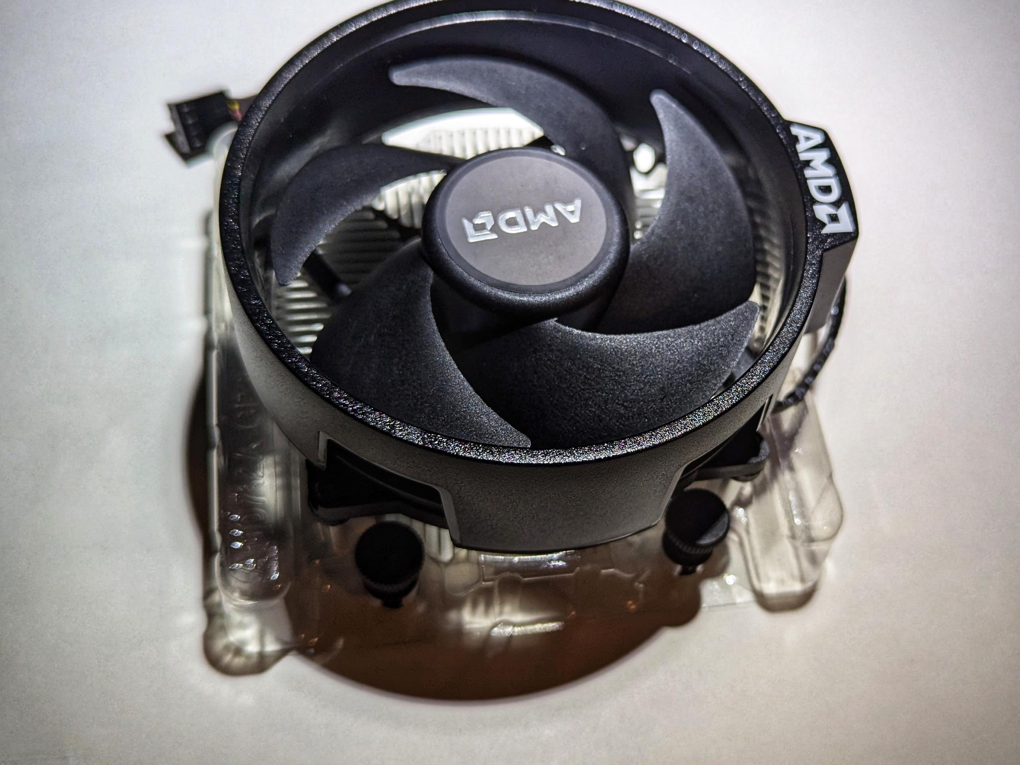 AMD Ryzen 5 3600 with original Wraith Cooling solution