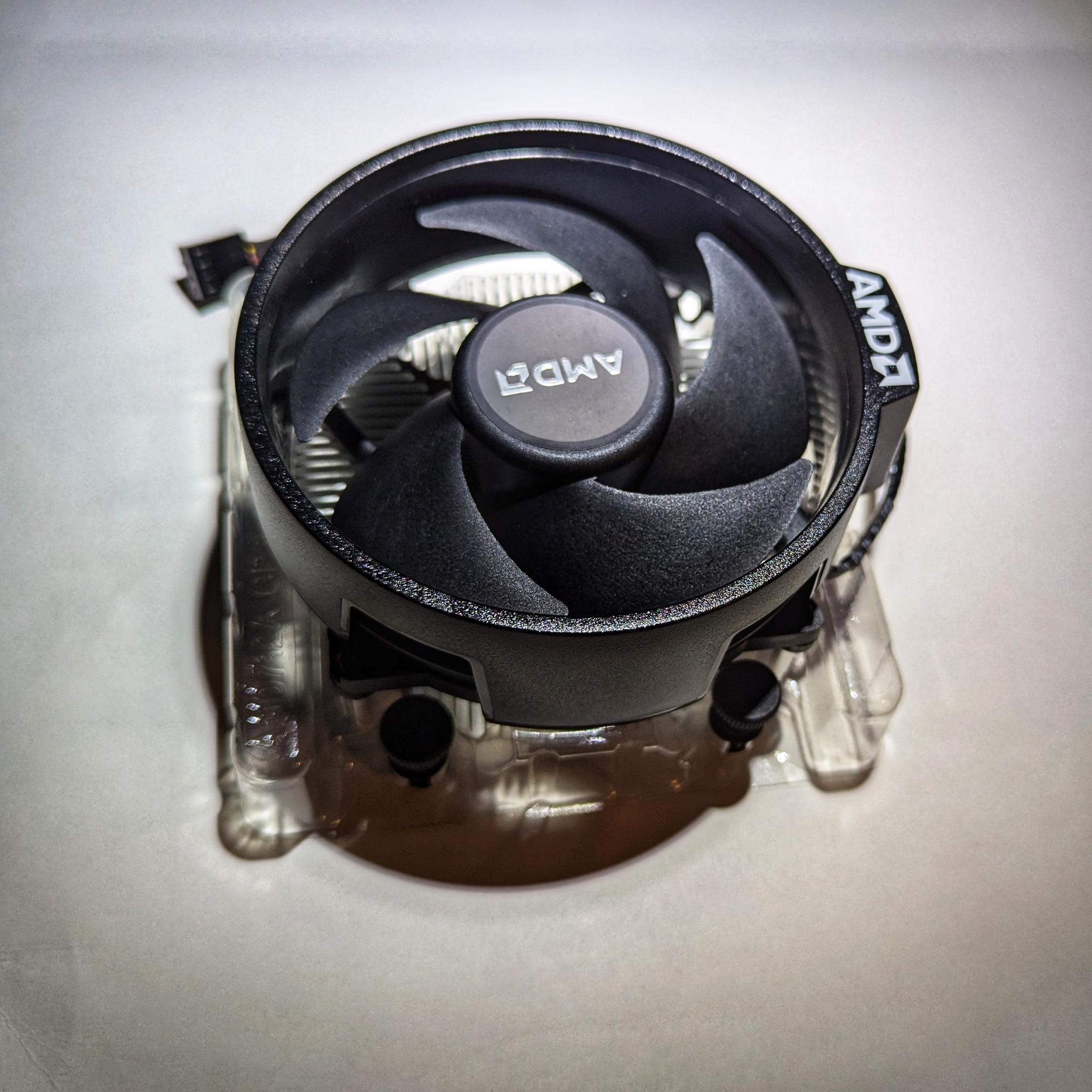 AMD Ryzen 5 3600 with original Wraith Cooling solution