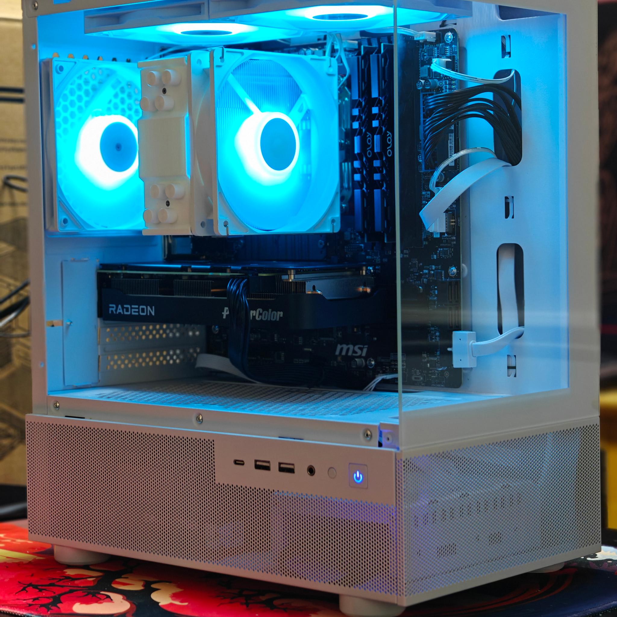 White 1080p/1440p Gaming PC