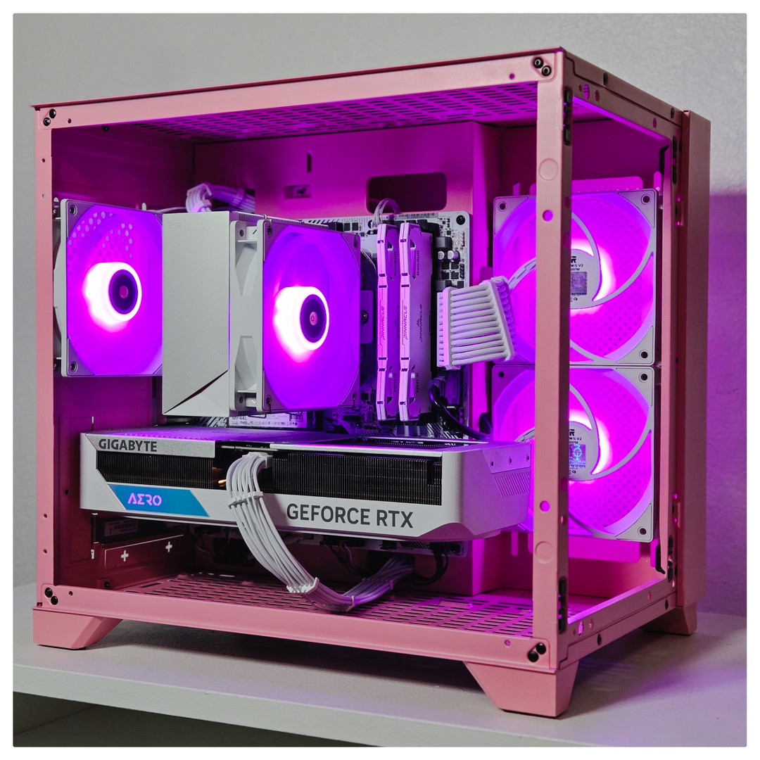 RTX 4070 | Ryzen 7 5700X3D | Wi-Fi | Pink Gaming PC | Jawa