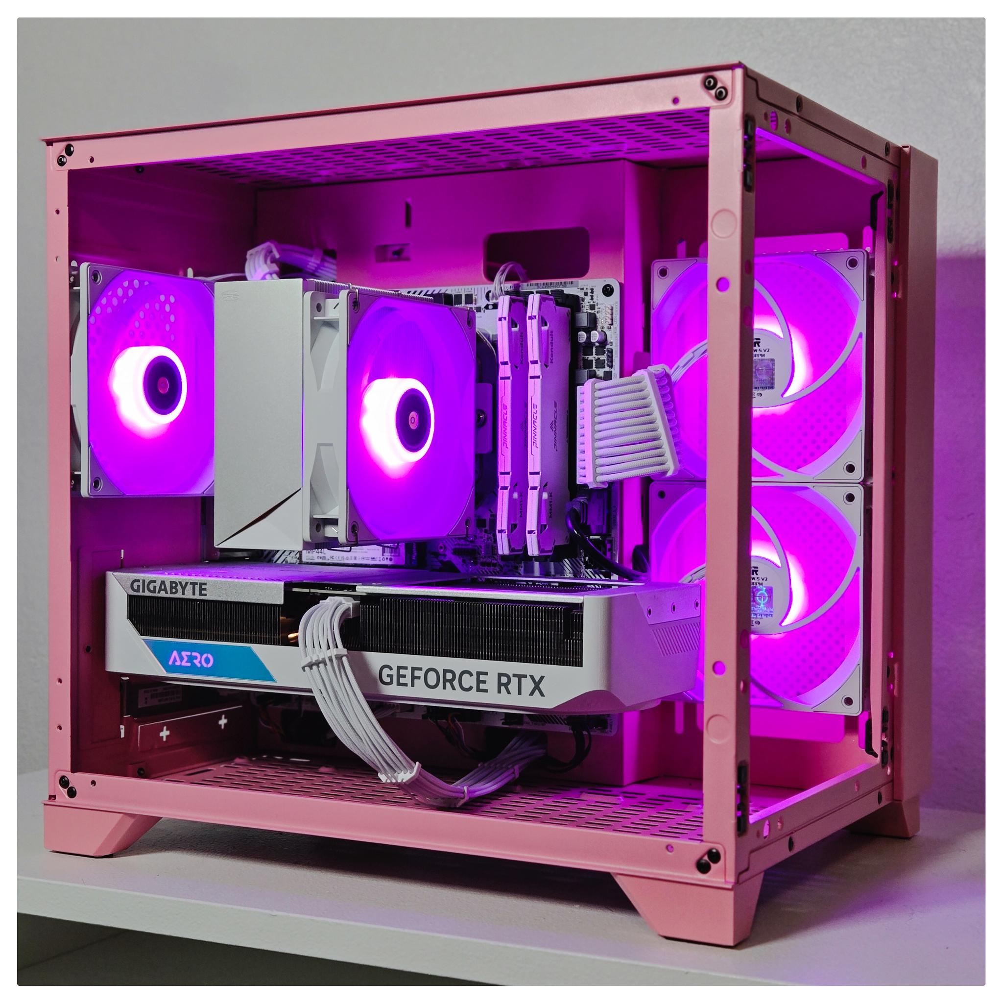RTX 4070 | Ryzen 7 5700X3D | Wi-Fi | Pink Gaming PC