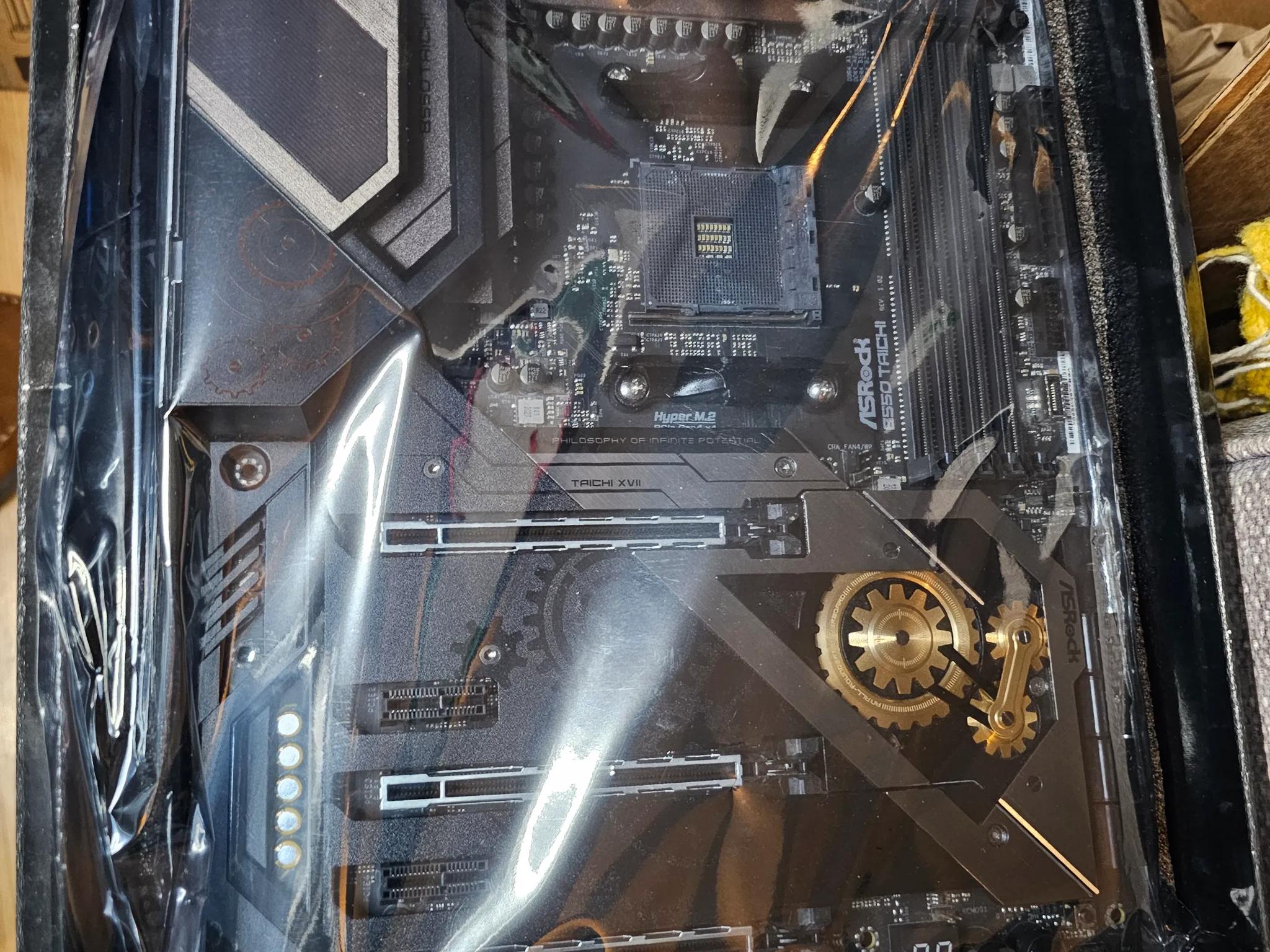 ASROCK Taichi B550 Motherboard BIOS UPDATED