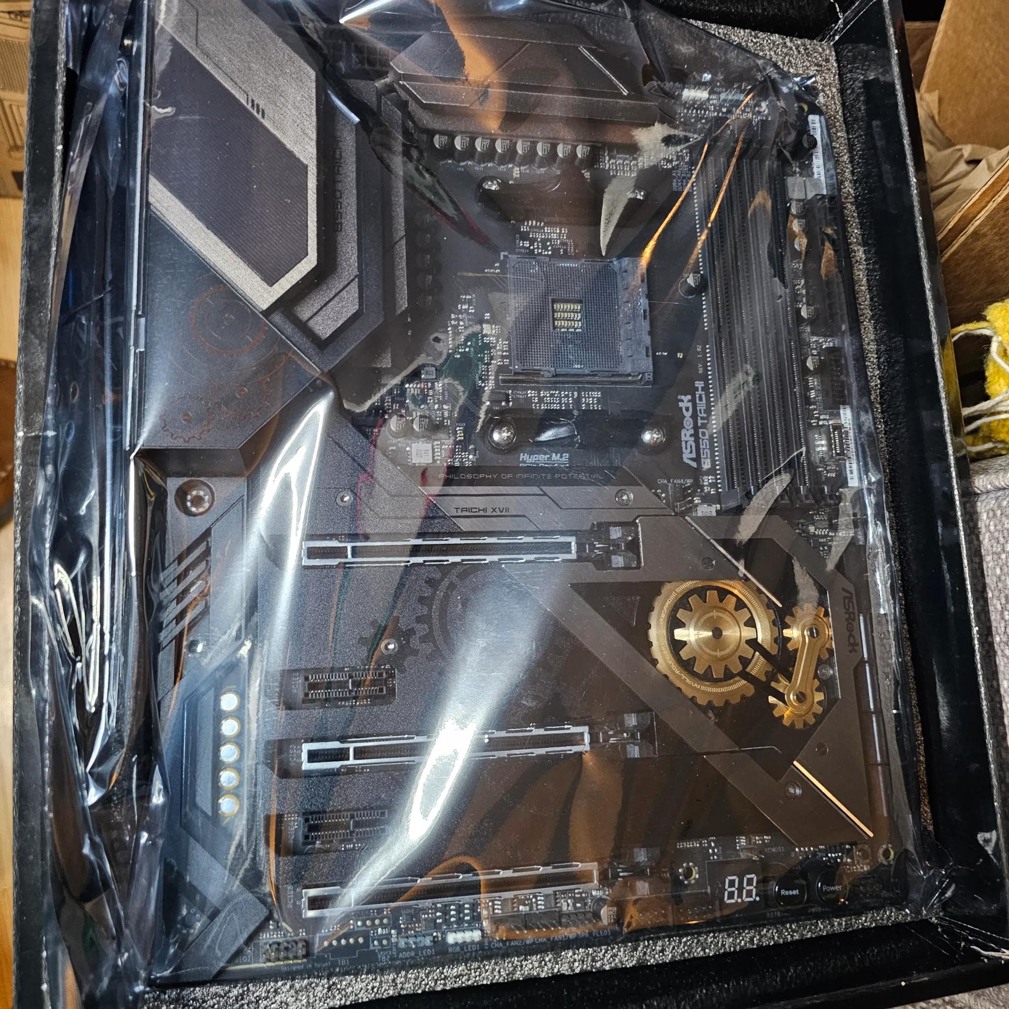 ASROCK Taichi B550 Motherboard BIOS UPDATED