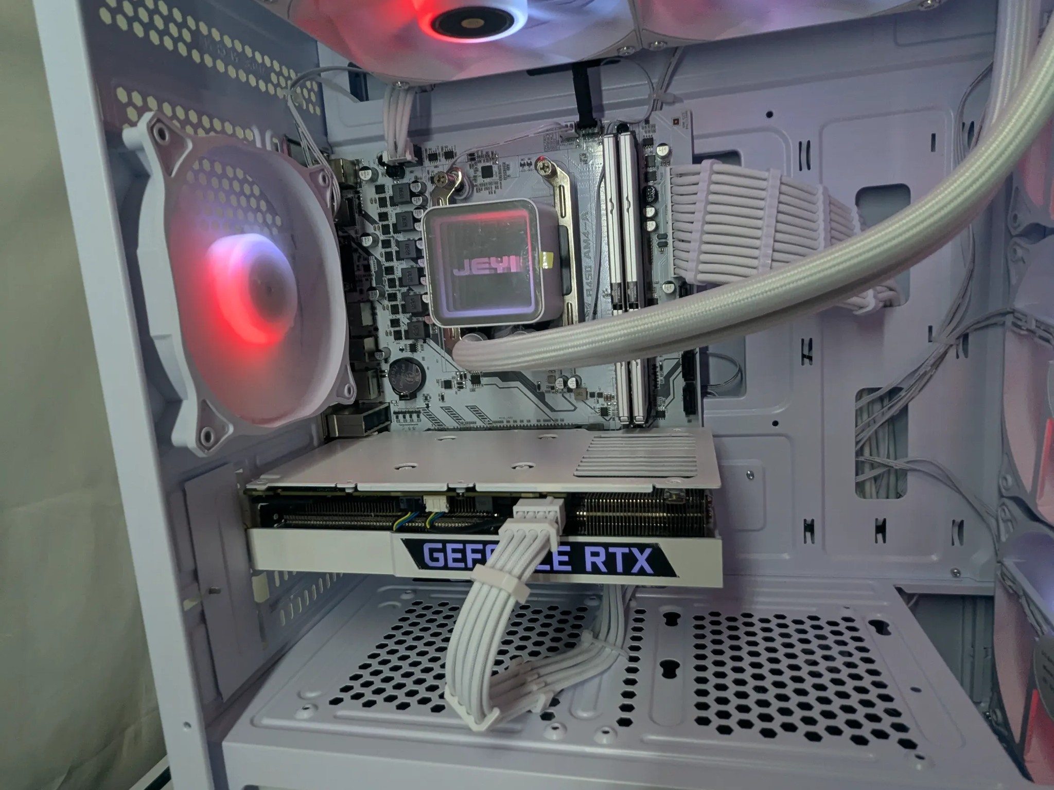 🔥 Whiteout Gaming Beast – RTX 3060Ti | 16GB DDR4 | 240mm AIO 🔥