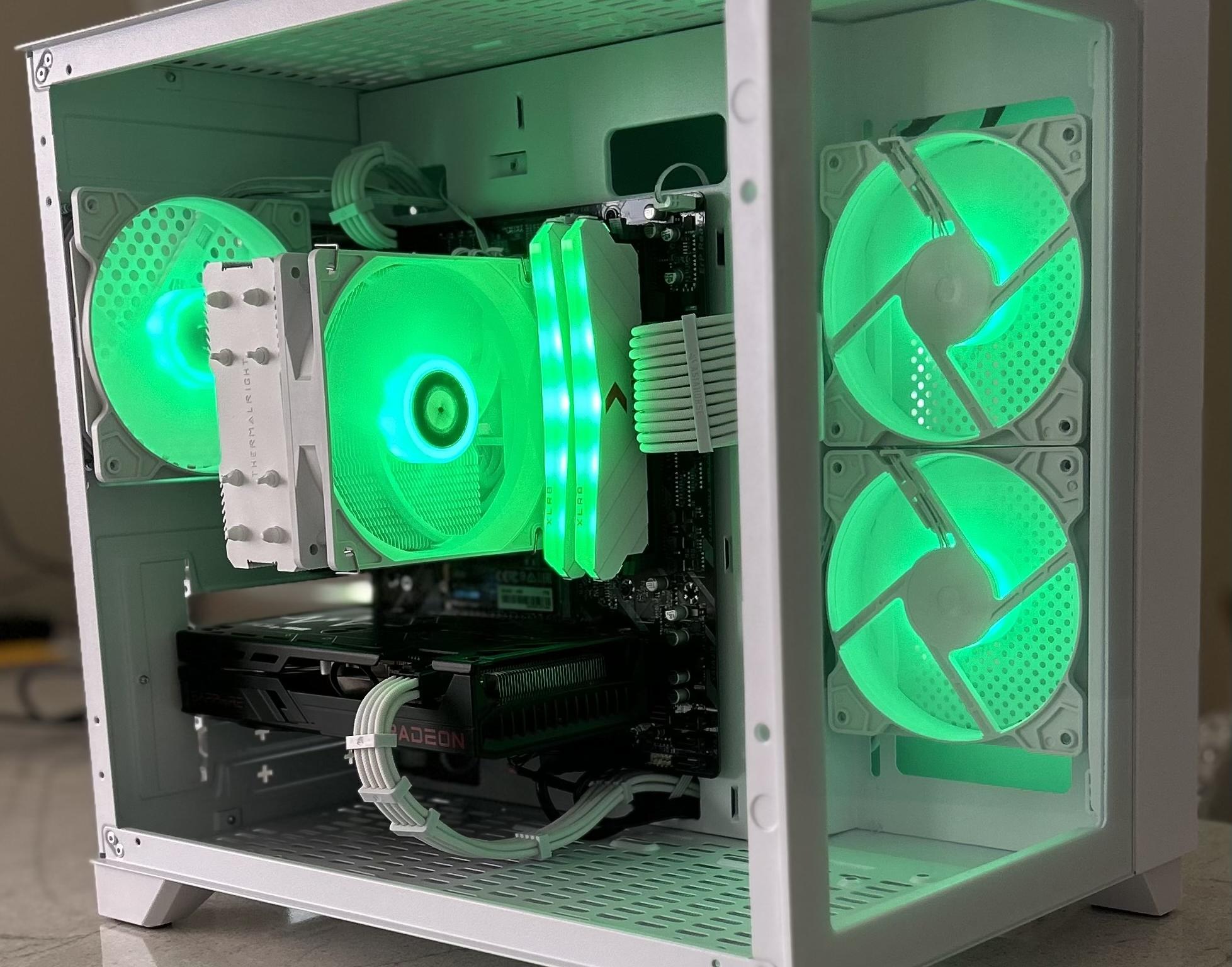 PRISM💎AMD RX 6600💎Ryzen 5 3600💎16 GB DDR4 3600 RAM💎Wi-Fi💎 1TB NVME