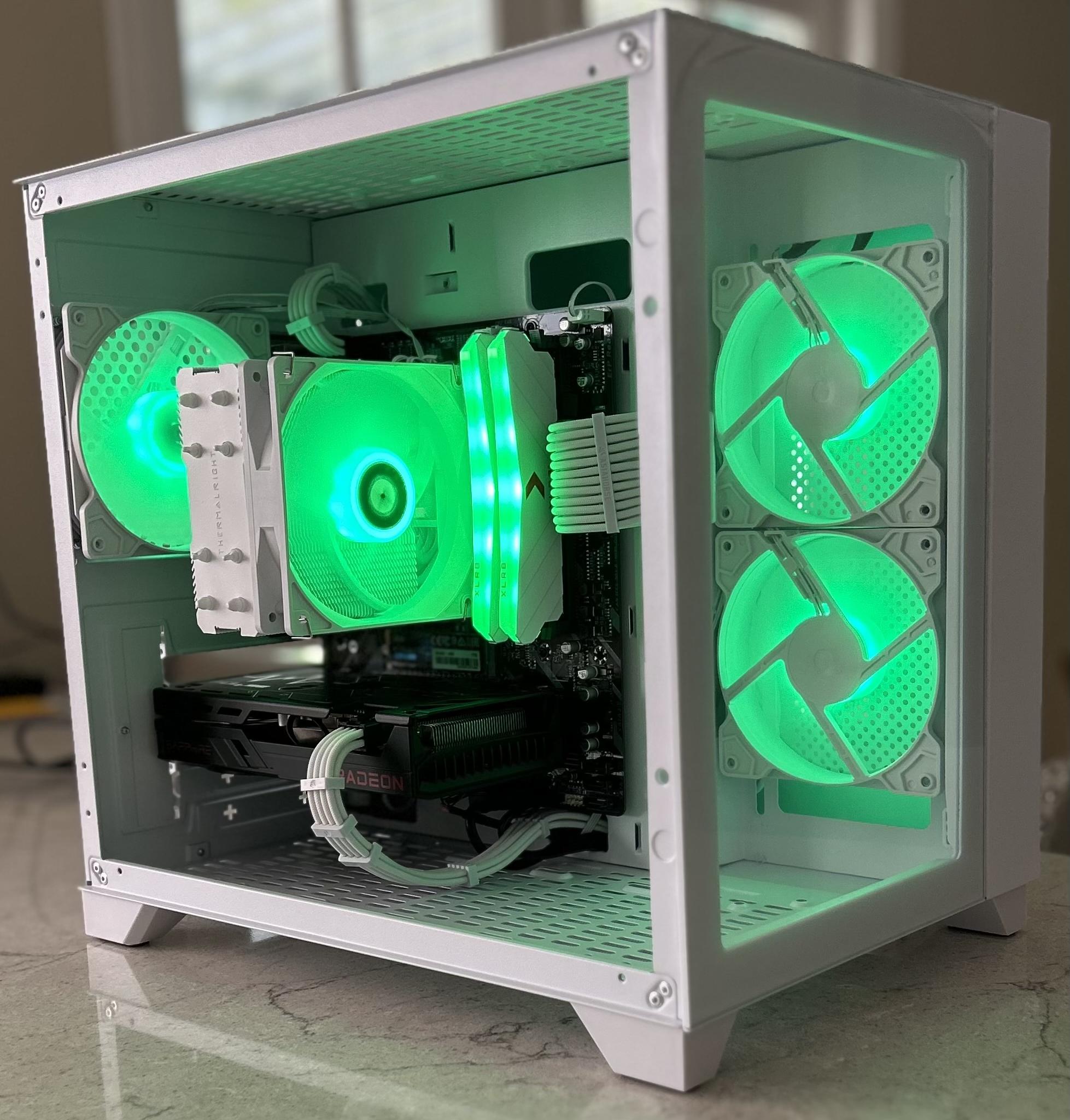 PRISM💎AMD RX 6600💎Ryzen 5 3600💎16 GB DDR4 3600 RAM💎Wi-Fi💎 1TB NVME