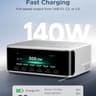 UGREEN Nexode Pro 300W Charging Station with Smart Display, 8-Port Charger