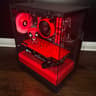 Red Gaming PC (GTX 1080 Ti 11GB + AMD Ryzen 5 3600 + 16GB DDR4 + SSD + HDD)