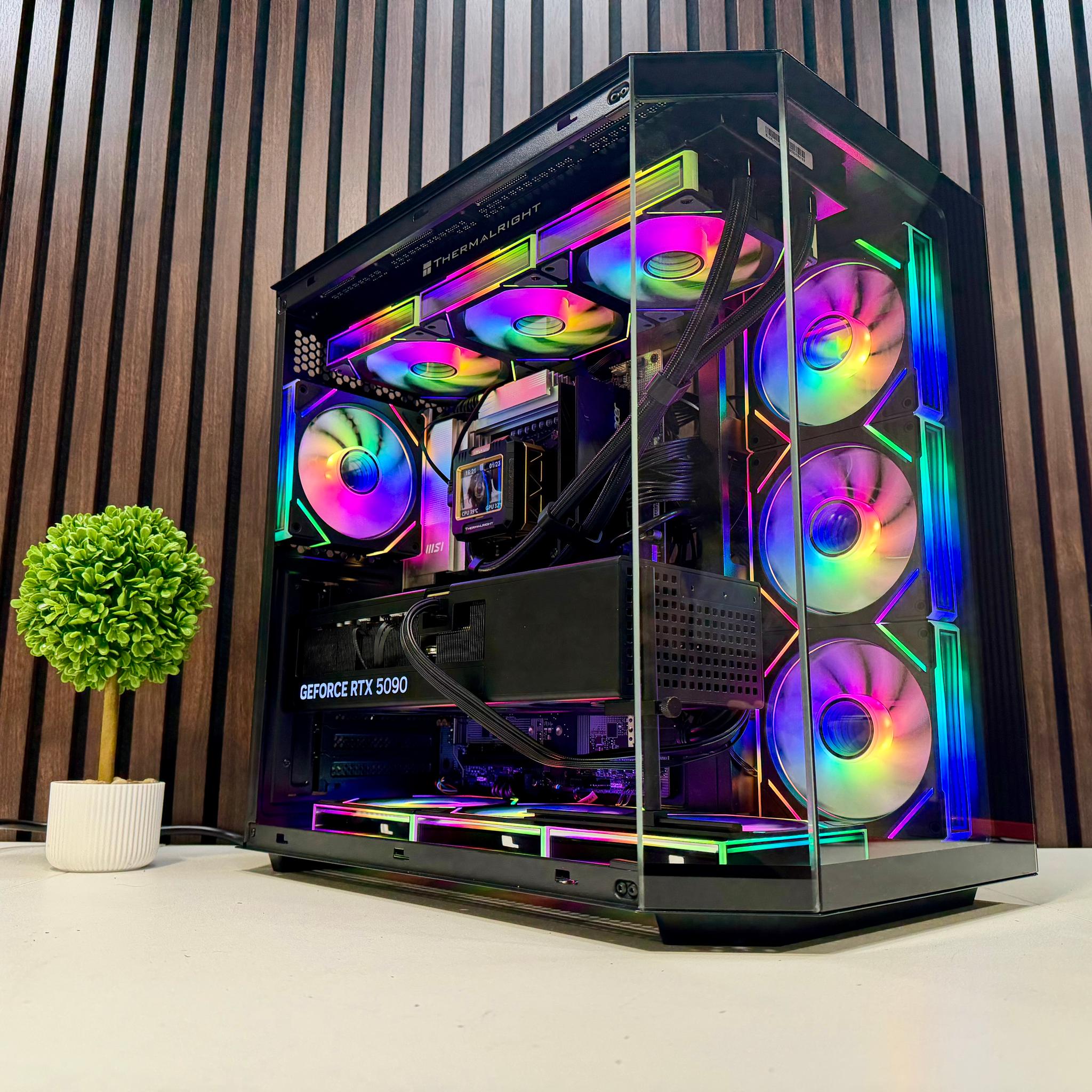 RTX 5090 | Ryzen 9850X3D | 32 DDR5 | 2TB M.2 | 1000 Watt Gold PSU | ARGB Fans