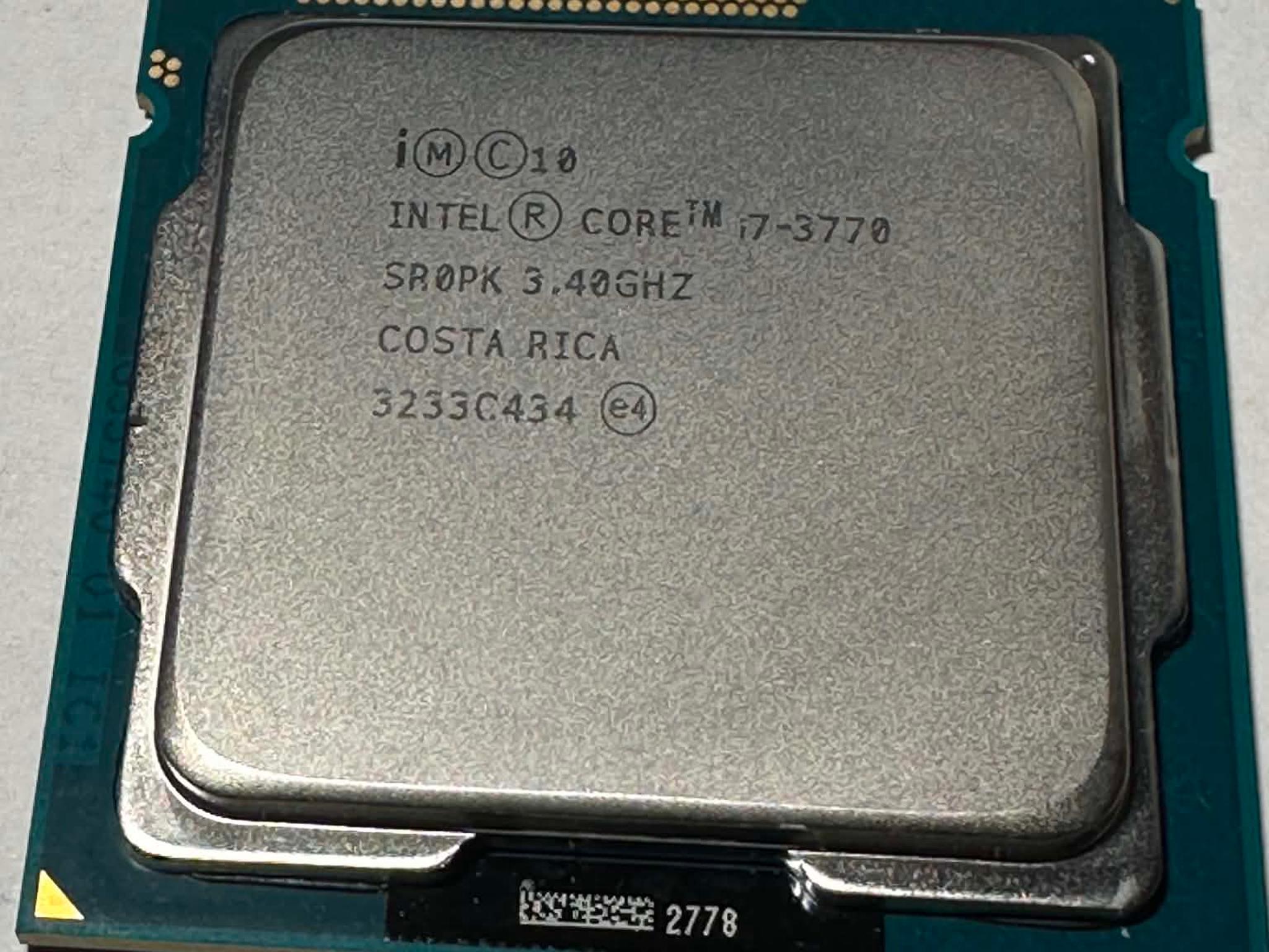 Intel Core i7-3770 3.4GHz LGA 1155 CPU