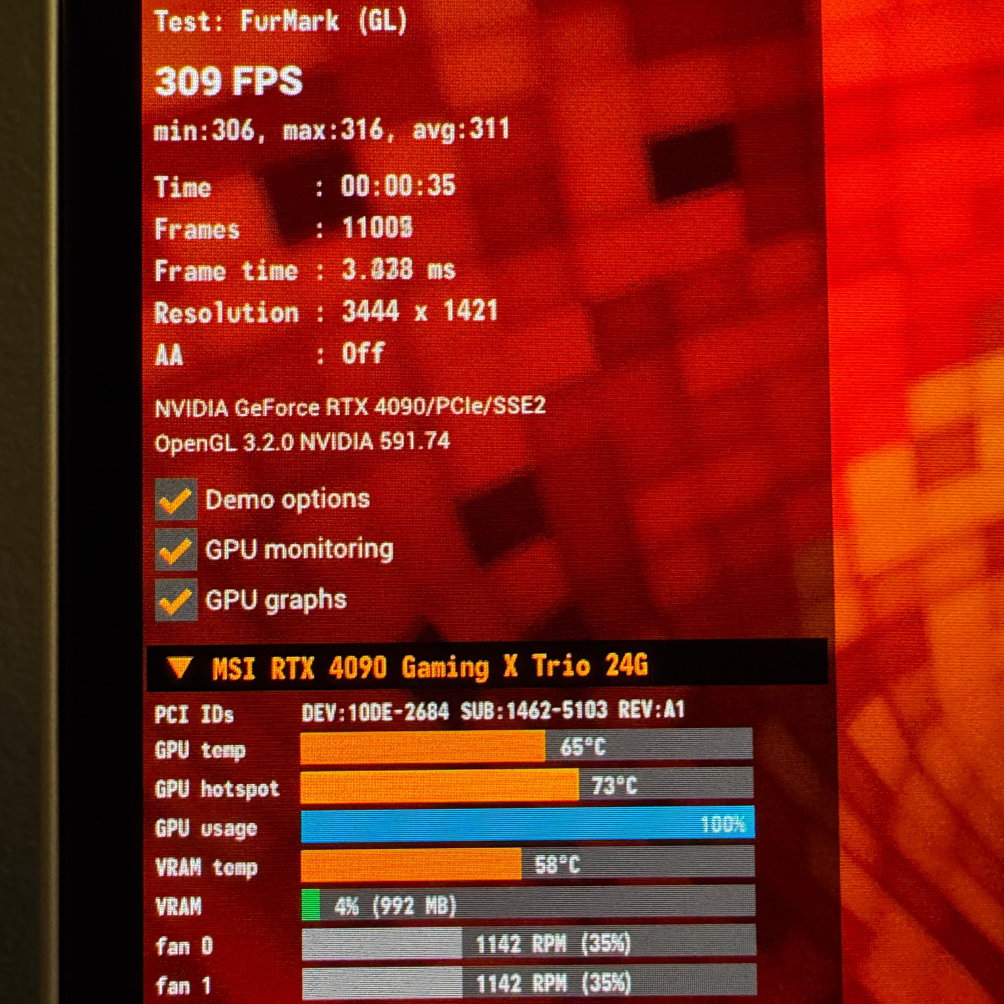 MSI Gaming GeForce RTX 4090 24GB GDDR6X
