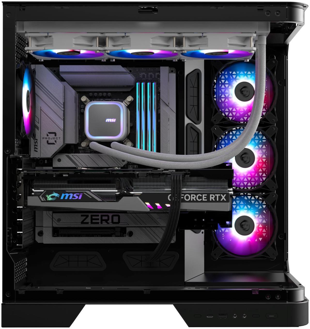 MSI MAG Coreliquid A13 360 White - AIO Liquid Cooler - EZ Connect - AM5/AM4/LGA 1700/1851 Compatible