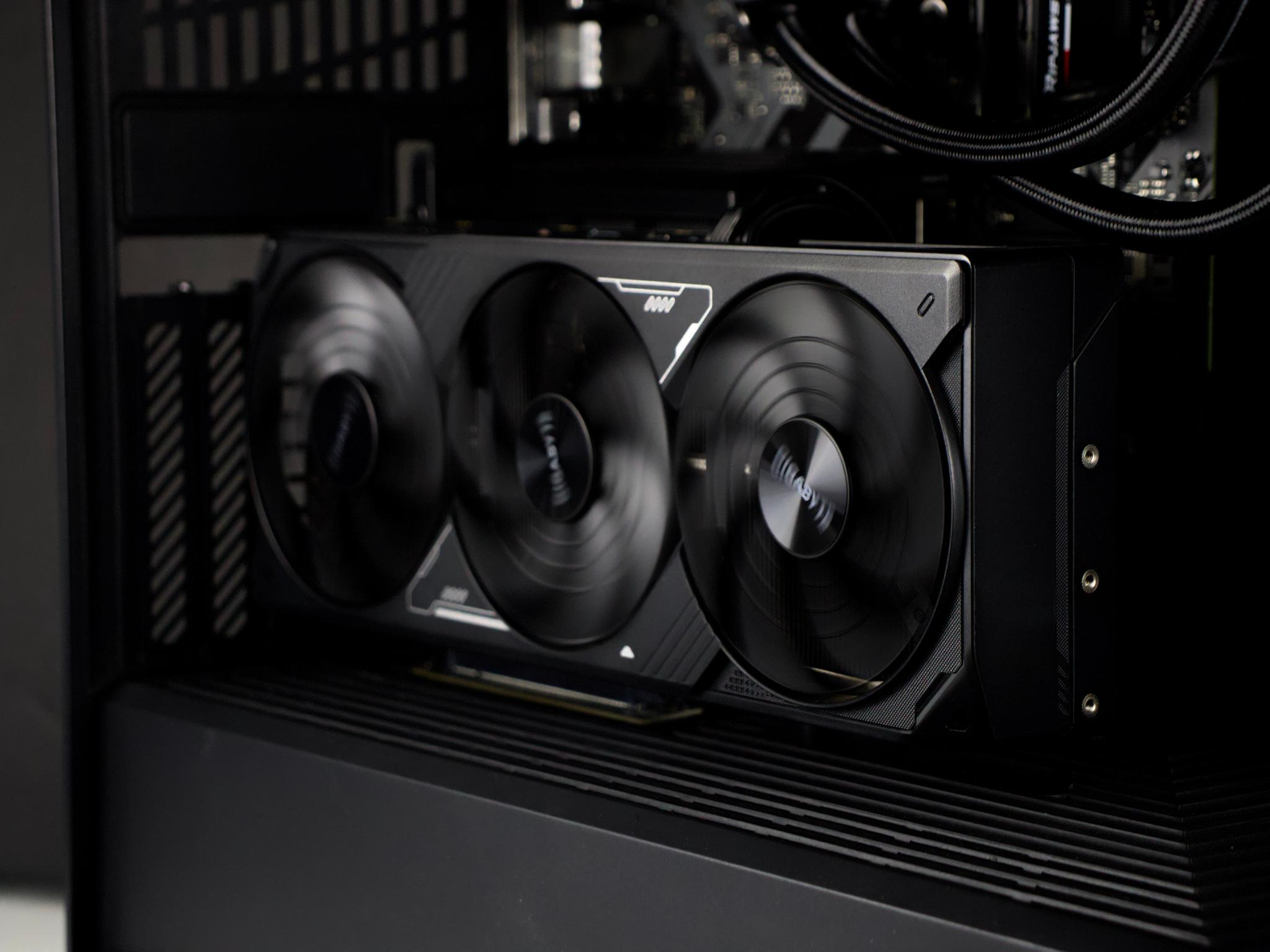 ⚫⚡🗡️Nightfall - Blackout 4K/1440P Gaming PC | RTX 5070 TI, Ryzen 7 9700X, 32GB RAM, 2TB SSD | LCD⚡