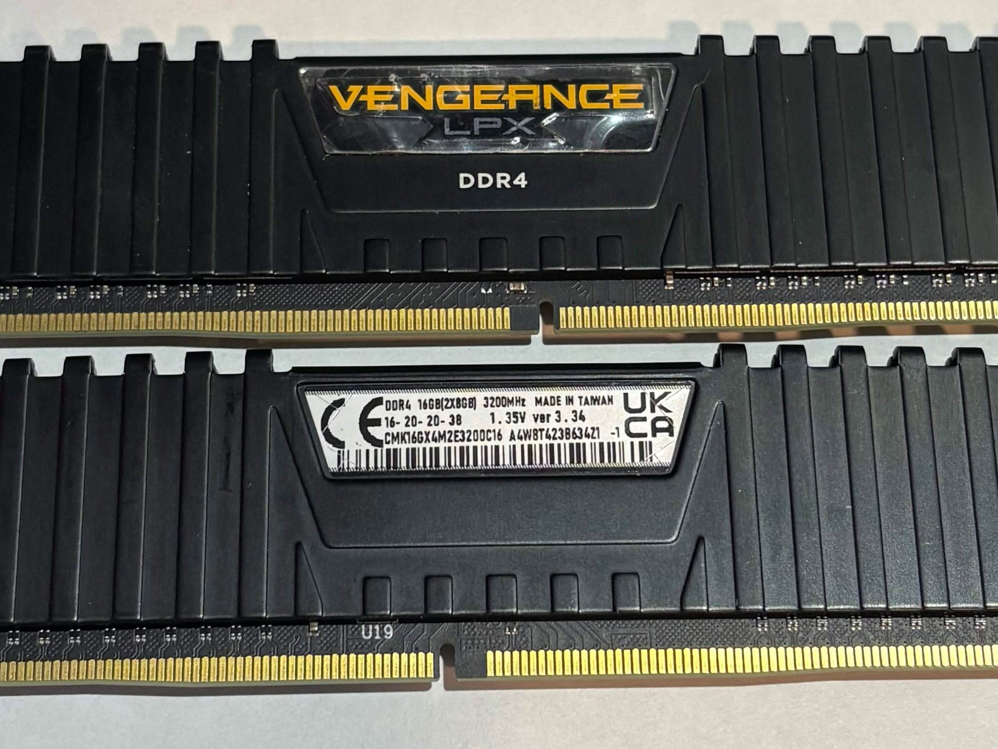 Corsair Vengeance LPX 16GB (2x8GB) DDR4 3200MHz CL16 Memory Kit | Tested Working