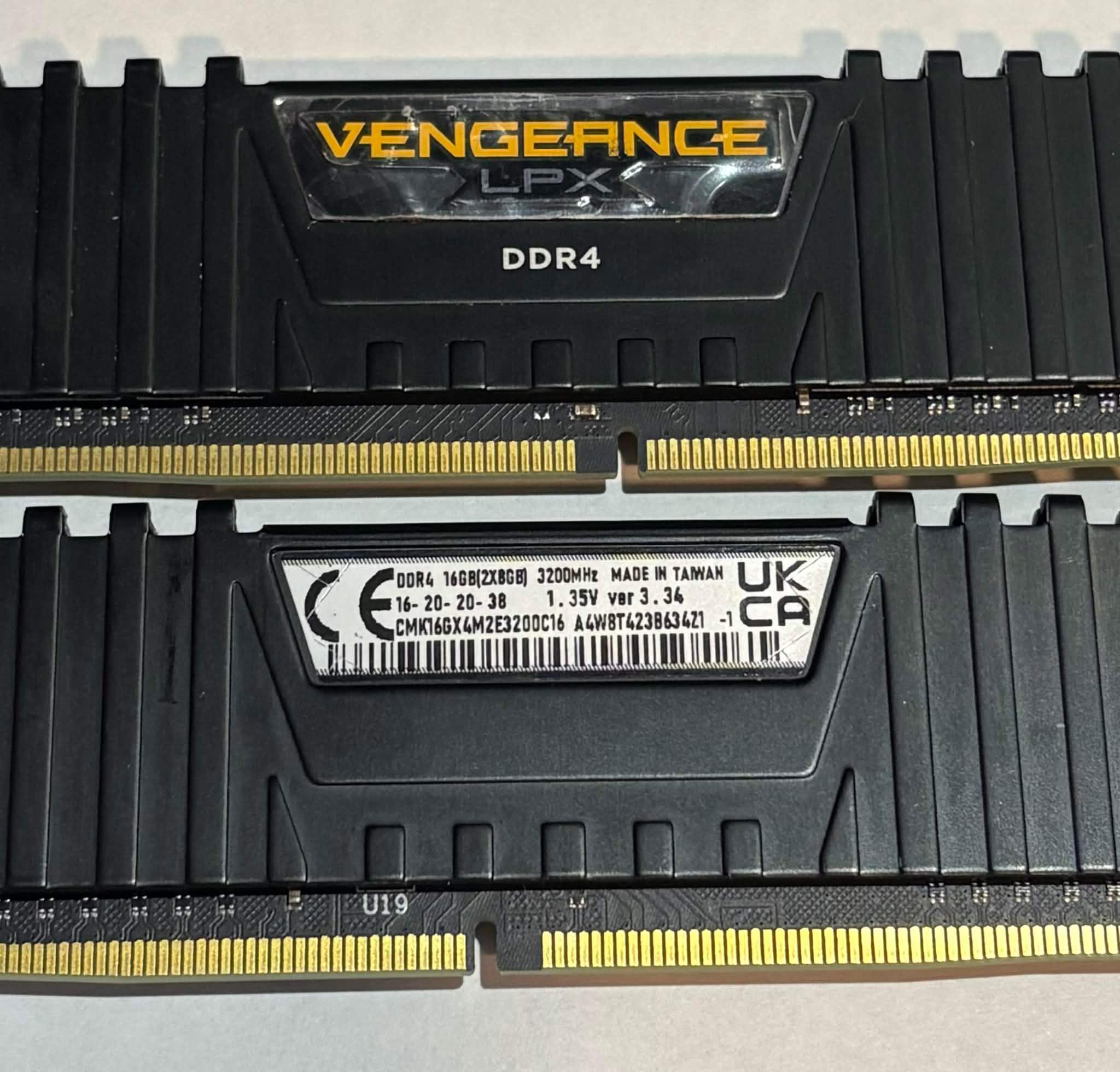 Corsair Vengeance LPX 16GB (2x8GB) DDR4 3200MHz CL16 Memory Kit | Tested Working