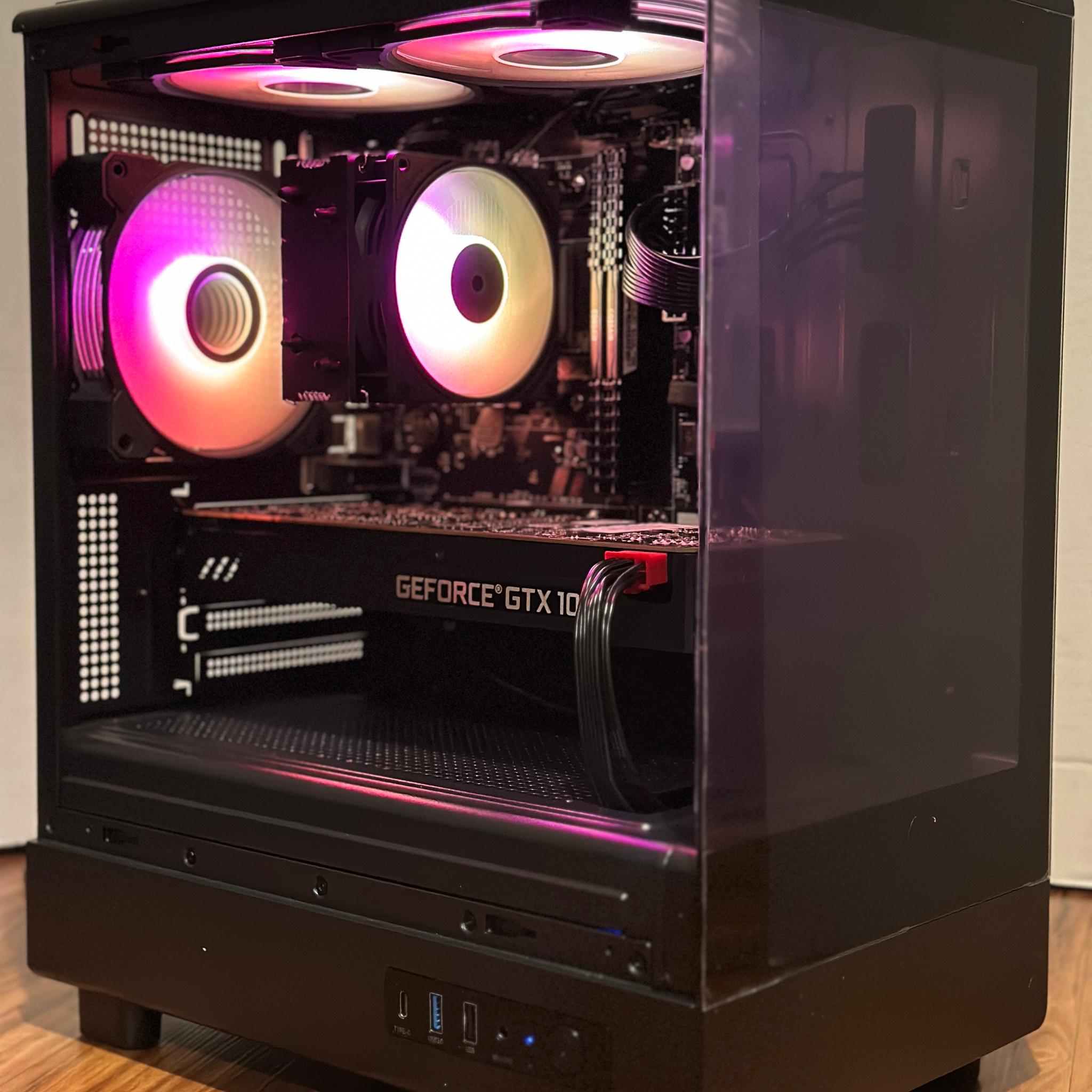 GTX 1070 | Ryzen 5 2600x | 16GB DDR4 | 1.12TB | Win 11 | Office 2024 | WiFi + BT | Custom Gaming PC