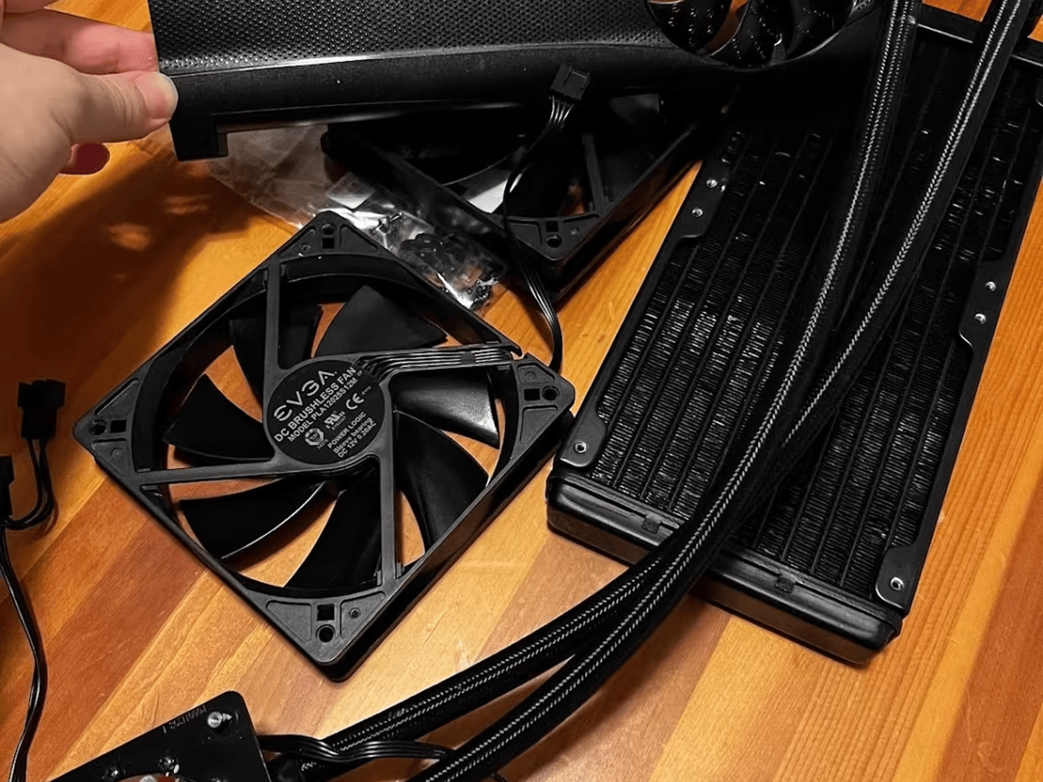 Installed but never used EVGA 3090 XC3 Hybrid Cooler