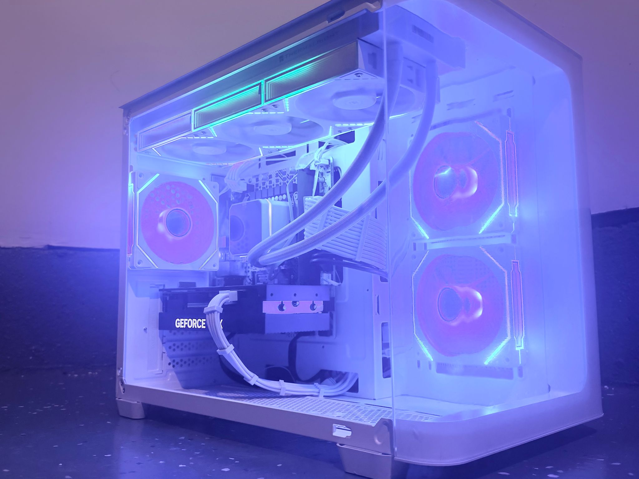 🌕"Lunar Veil"⚪️ | 1440p Gaming | RTX 4070 | i7 12700KF | 16GB DDR5 | 2TB SSD+2GB DRAM | Free Ship