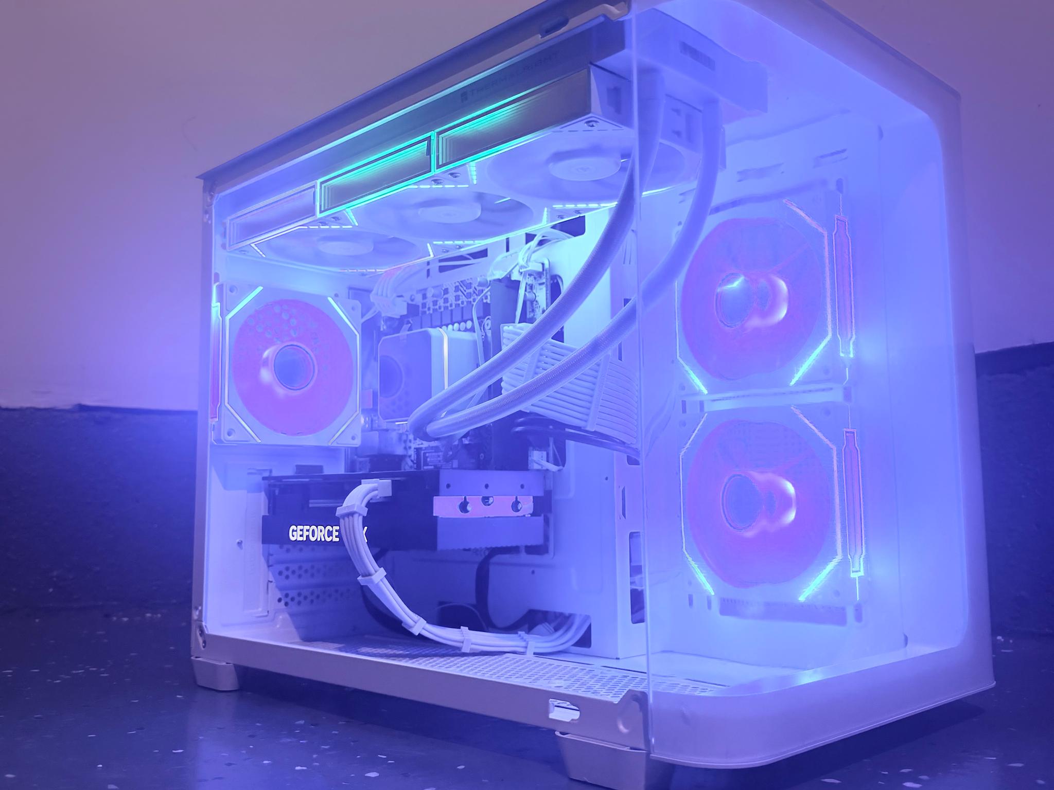 🌕"Lunar Veil"⚪️ | 1440p Gaming | RTX 4070 | i7 12700KF | 16GB DDR5 | 2TB SSD+2GB DRAM | Free Ship